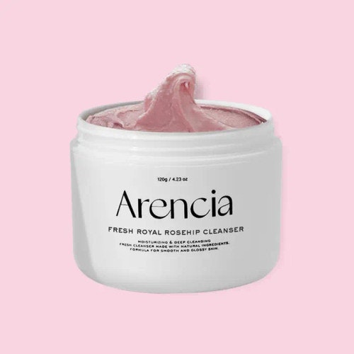 Arencia Pink Fresh Royal Rosehip Mochi Cleanser 120G