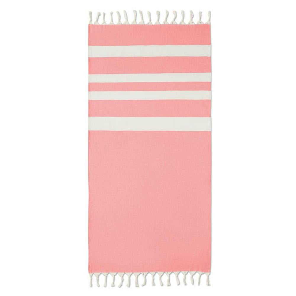 Rackhams Red Agoura Hammam Towel - One Size - 55% Recycled Polyester/45% Recycled Cotton