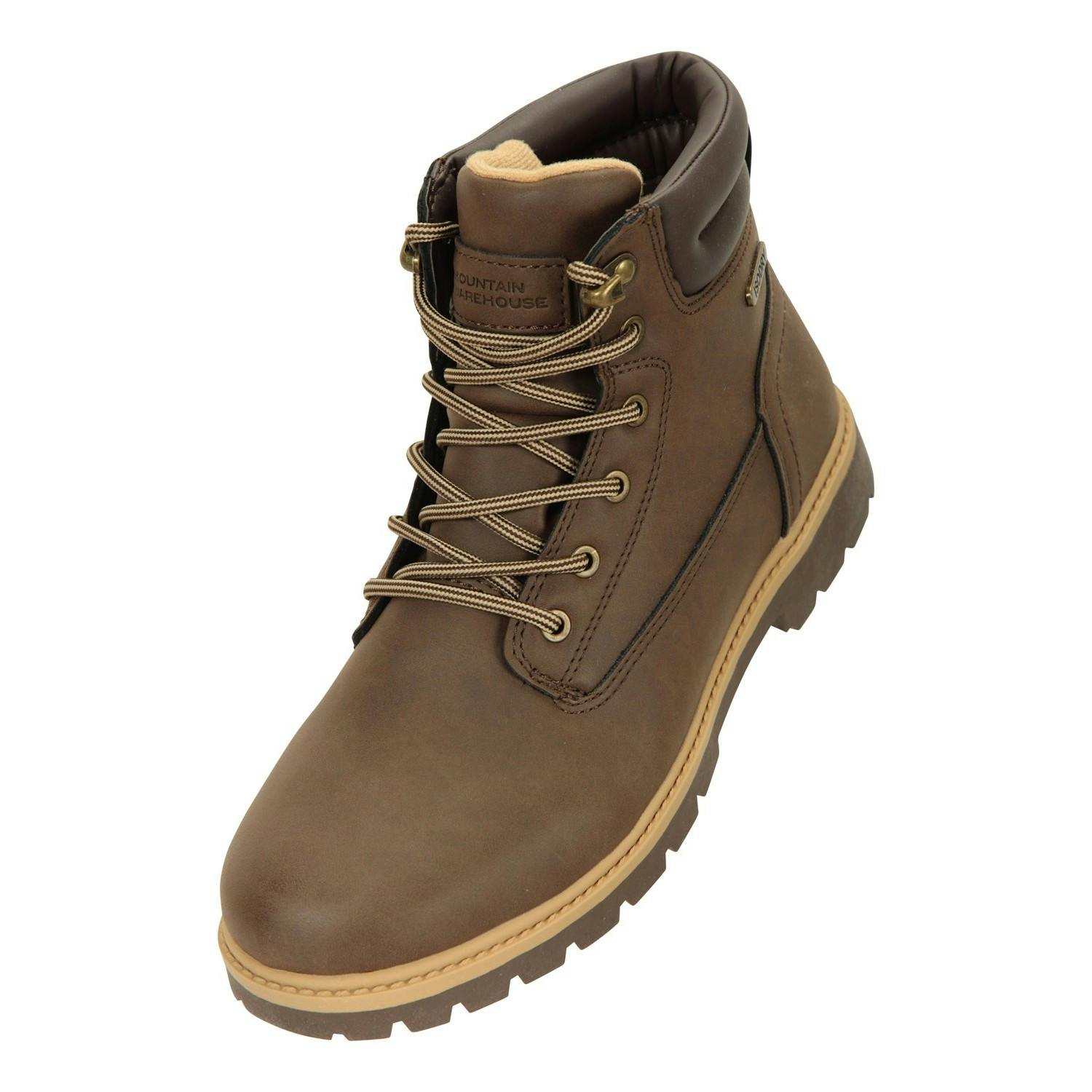 Mountain Warehouse Women's Brown / Waterproof Ankle Boots - 7 Uk - 70% Synthetic Leather/10% Tpr/10% Eva/10% Textile
