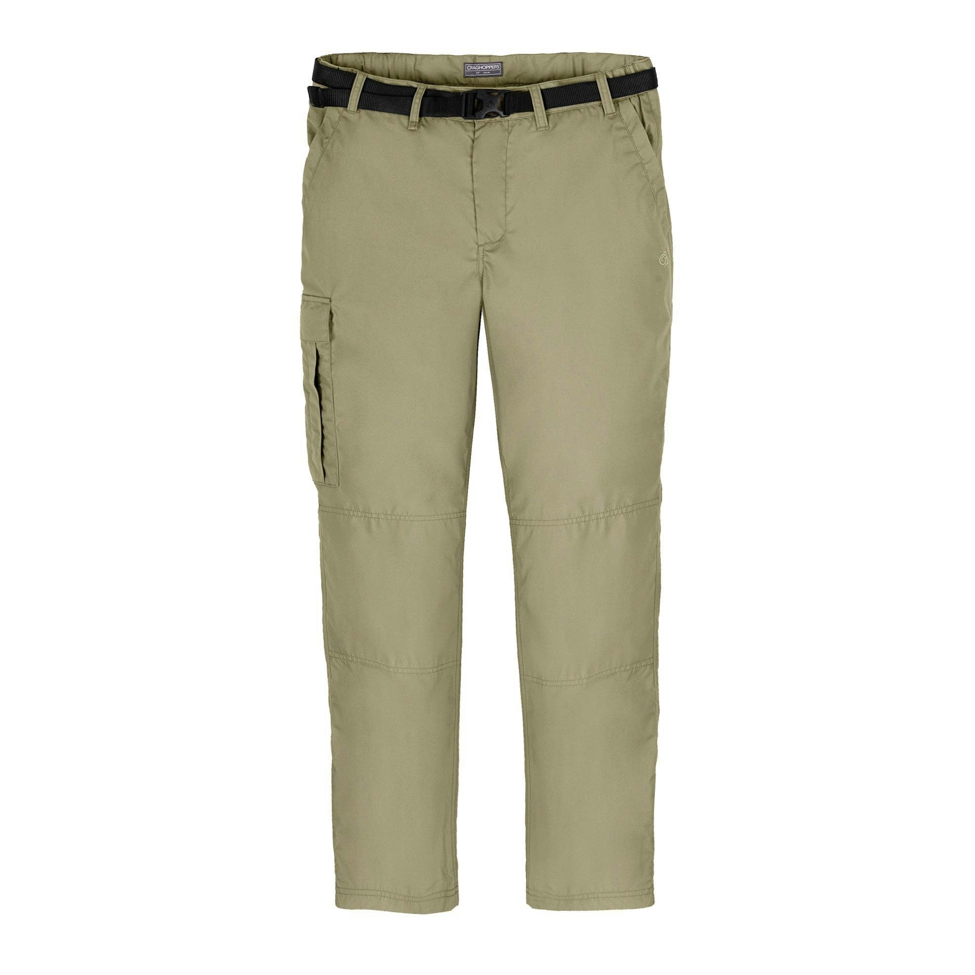 Craghoppers Men's Brown Expert Kiwi Tailored Cargo Trousers - Pebble - Pebble - 38R