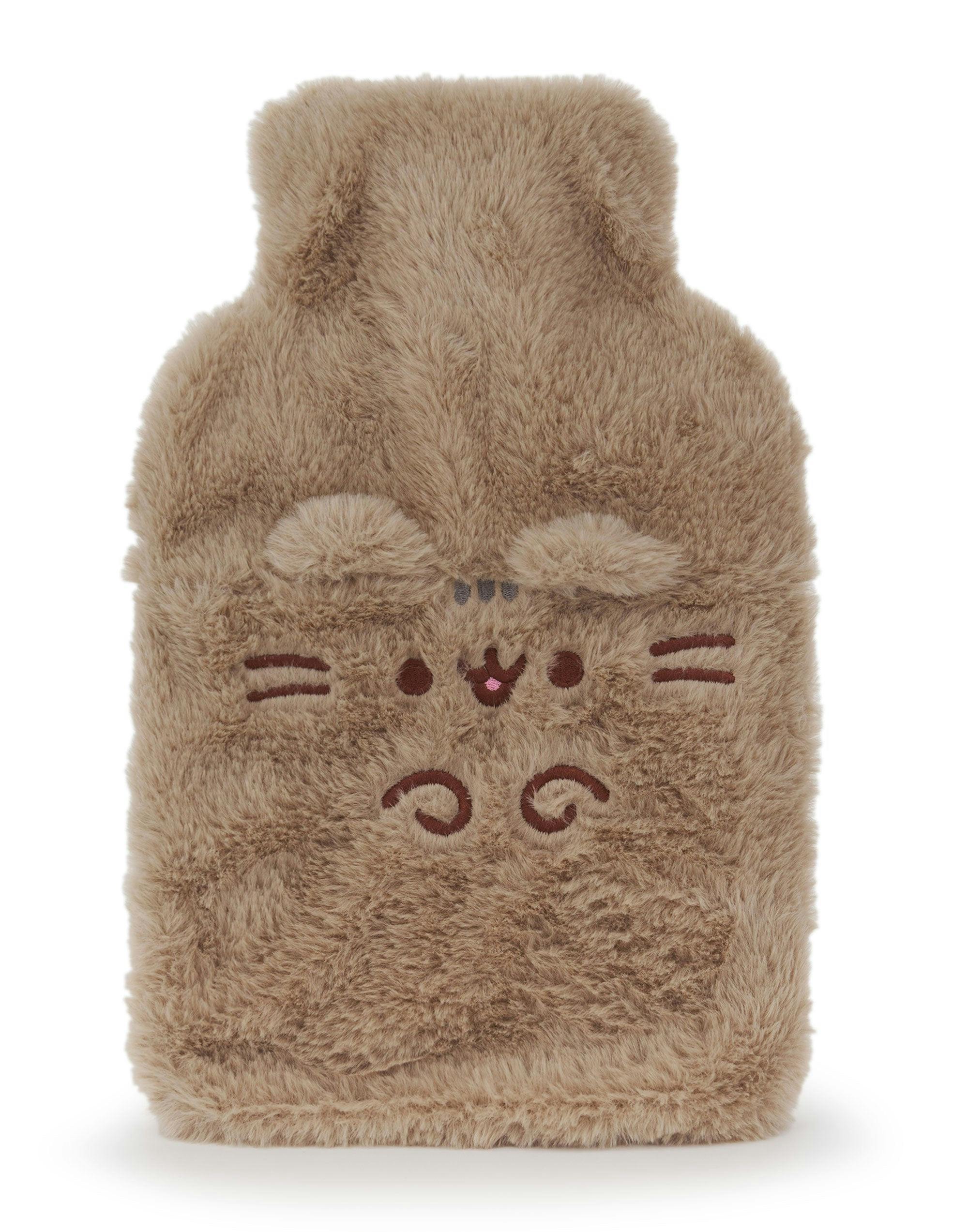 Rackhams Women's Brown Pusheen Novelty Face Hot Water Bottle (One Size)