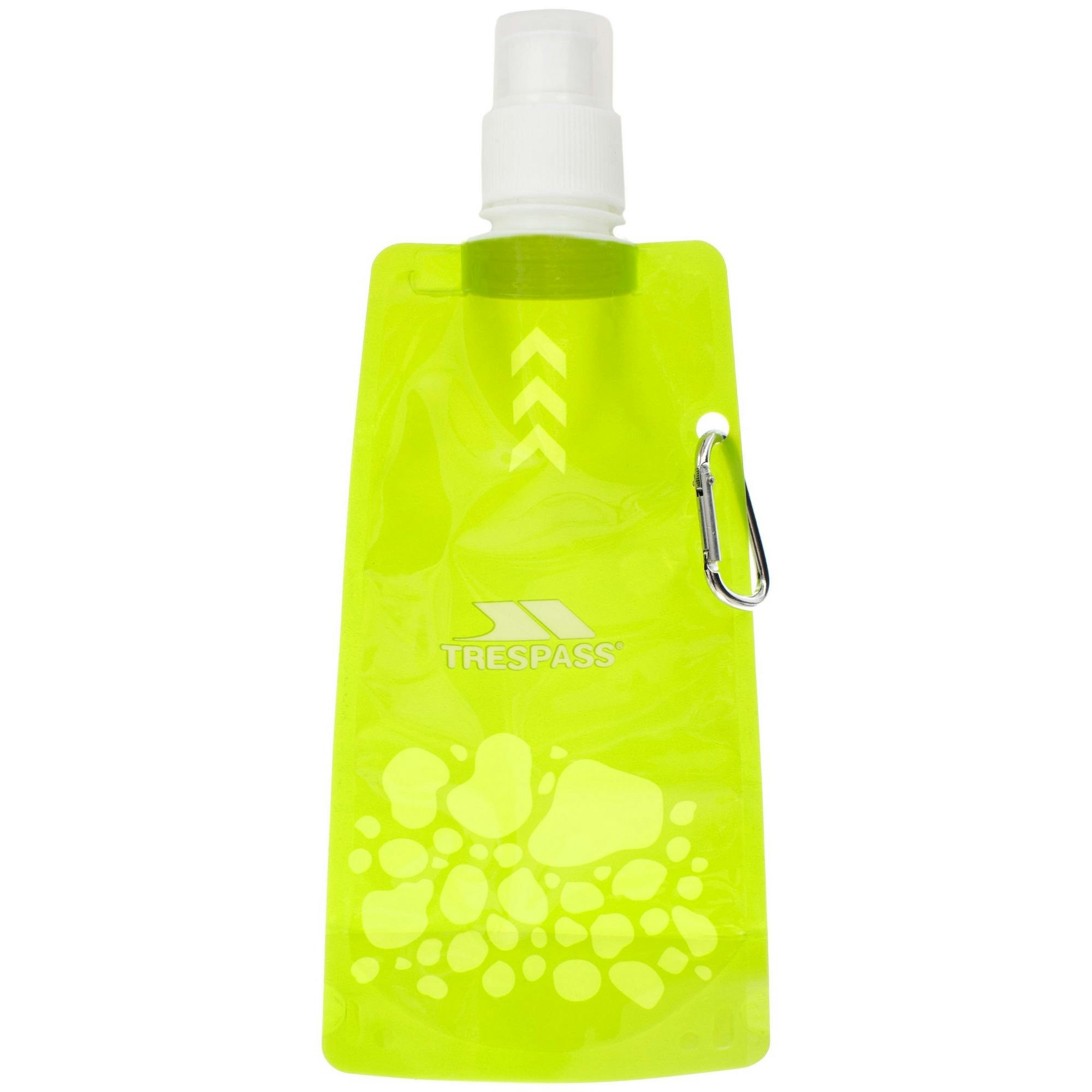 Trespass Green Hydromatic Collapsible Water Bottle - One Size
