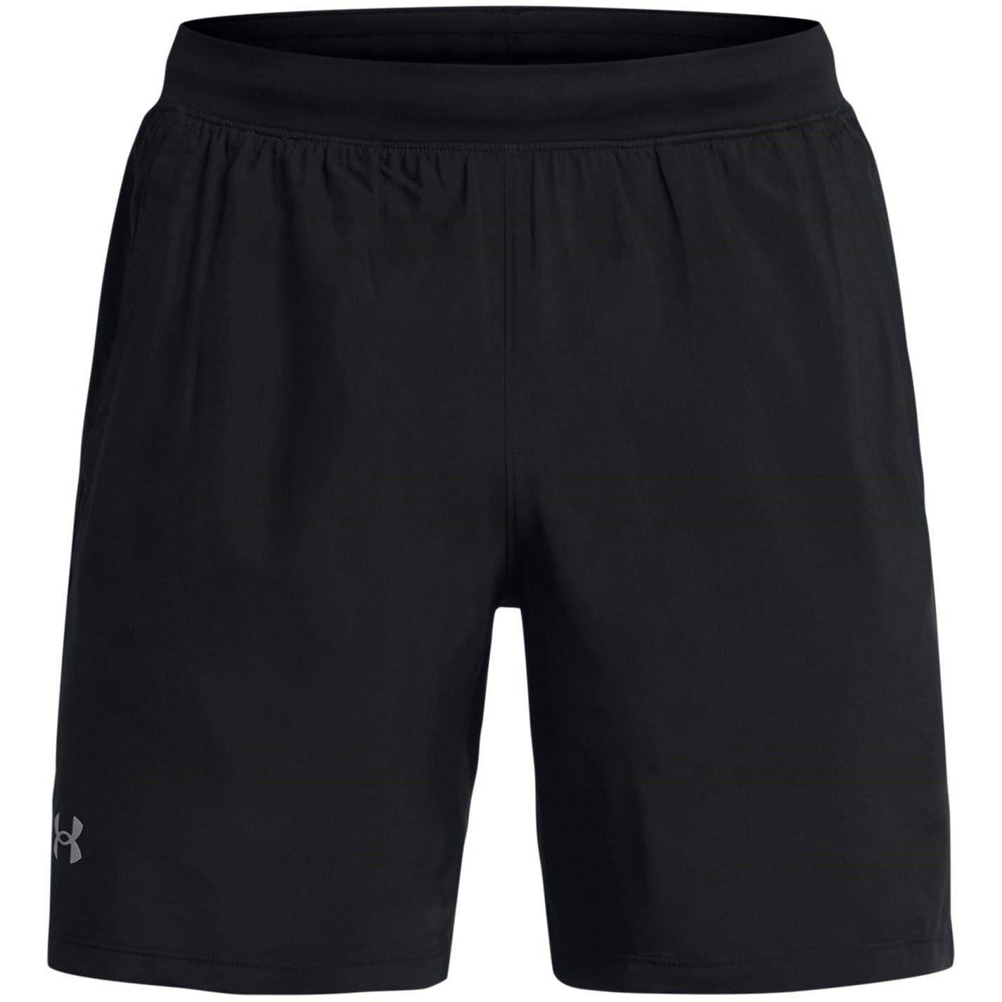 Under Armour Men's Black Launch 2 In 1 Running Shorts - Xxl - 100% Mixed