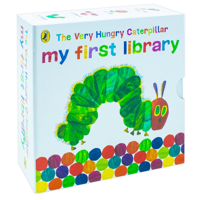 The Very Hungry Caterpillar: My First Library by Eric Carle, Board Book NEW - Image 10