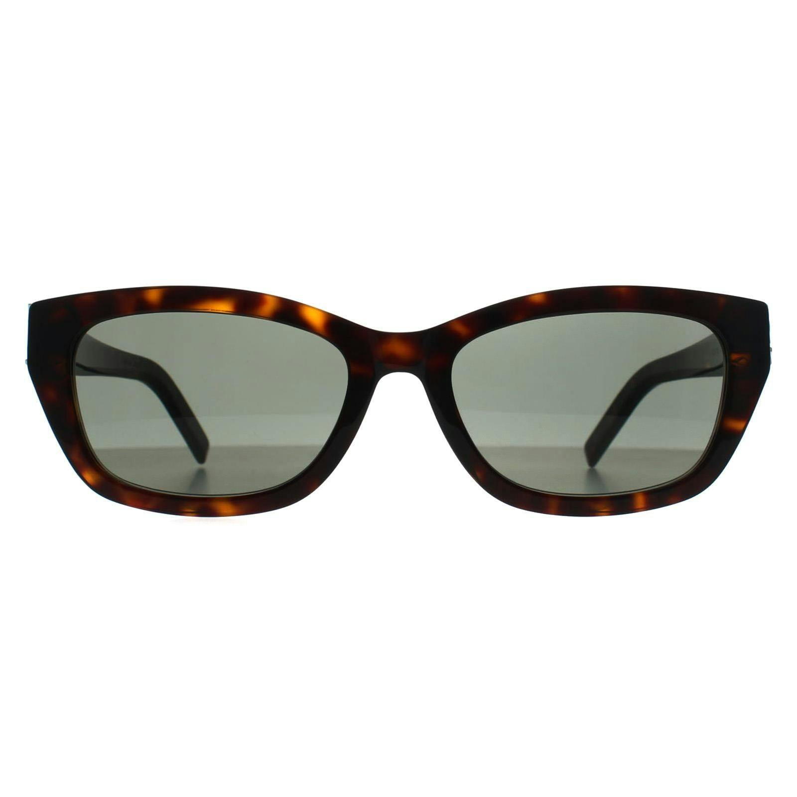 Saint Laurent Dark/Grey Sunglasses Sl M153 002 Spotted Havana