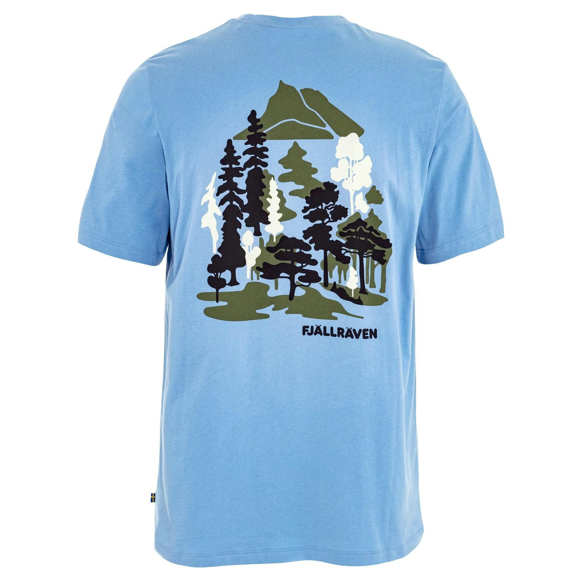 Fjallraven Fjällräven Swedish Forest T-Shirt - Ultramarine - Small