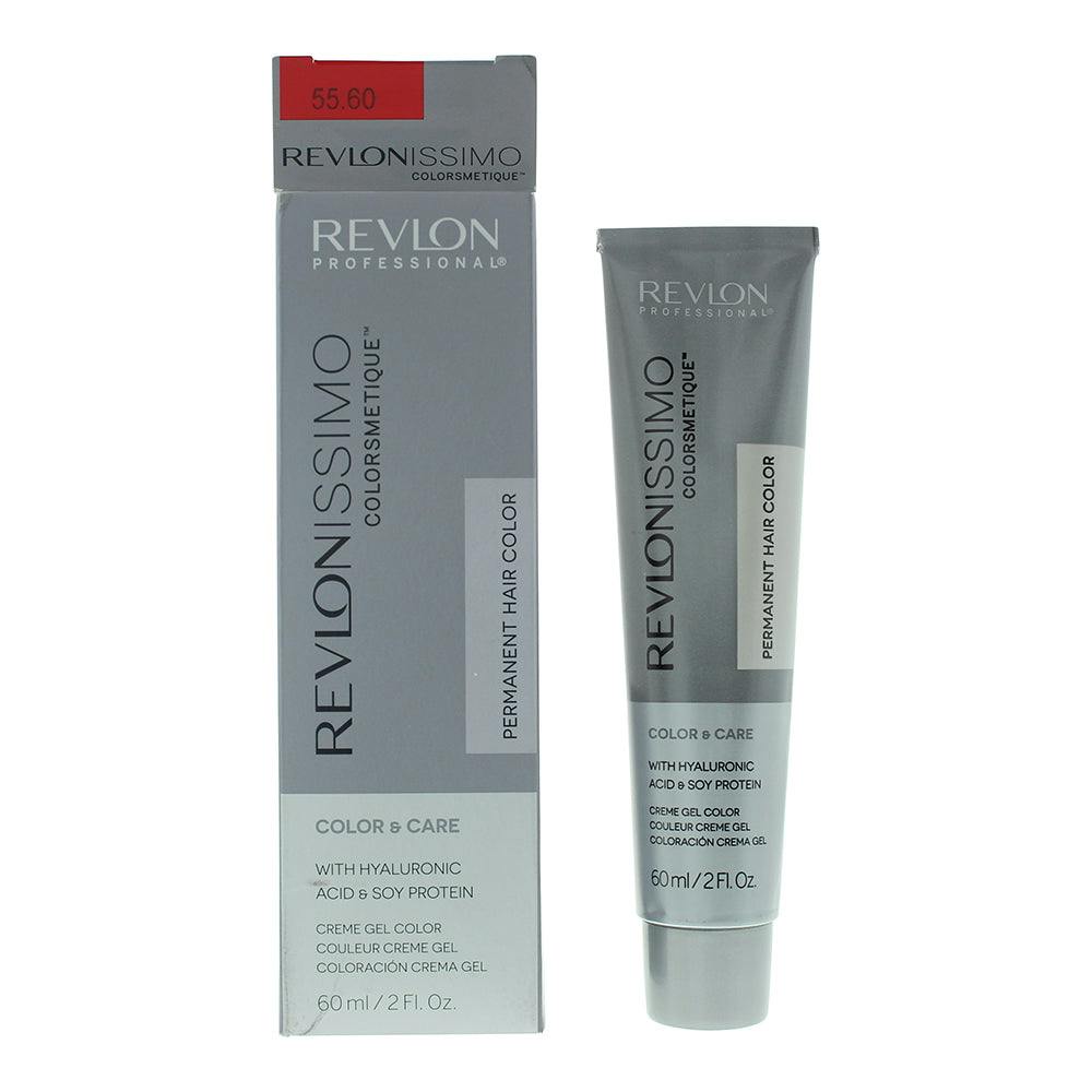 Revlon Revlonissimo Coloursmetique Hair Colour 55.60 Intense Dark Red - Image 4