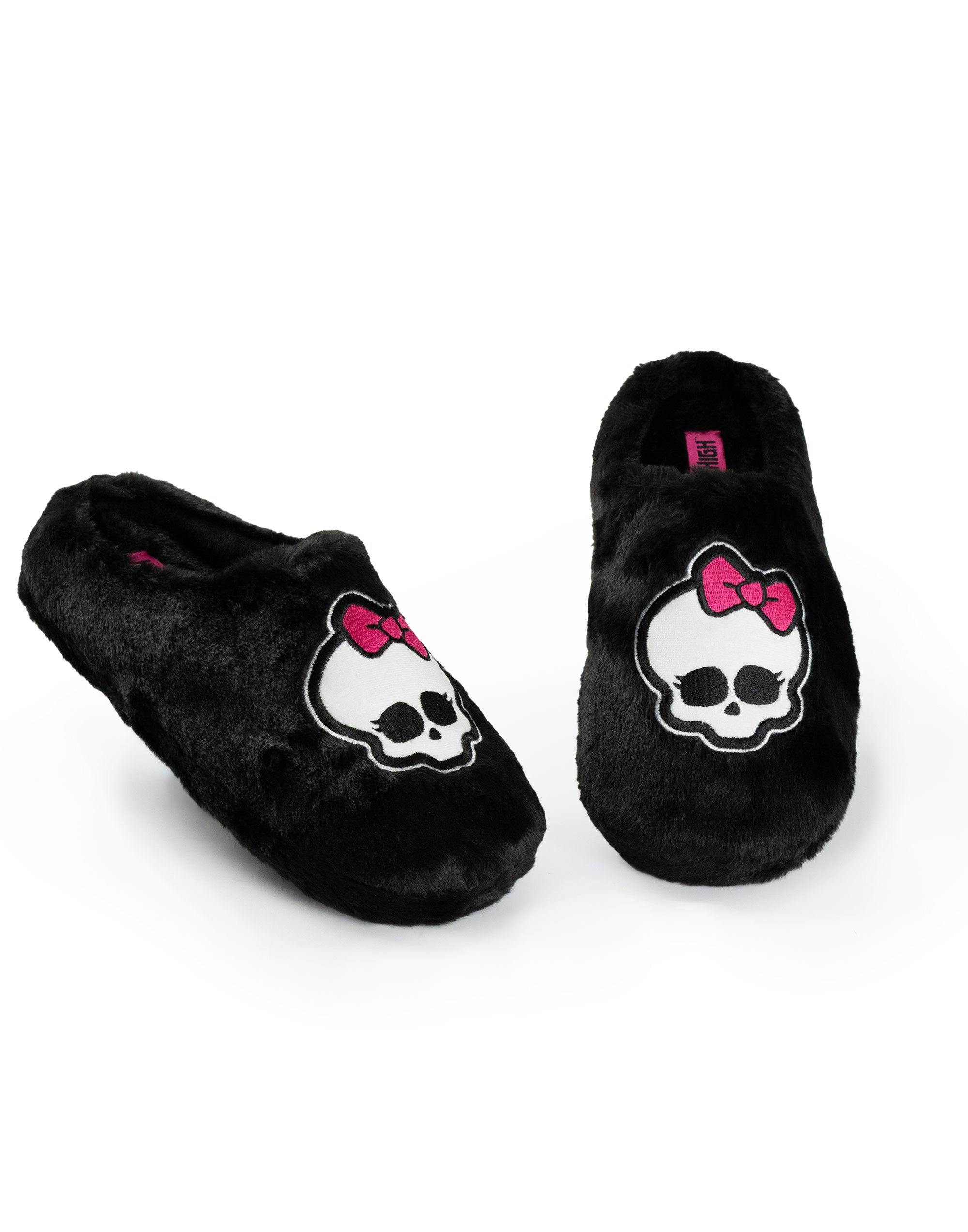 Vanilla Underground Women's Black Monster High Character Mule Slippers - 3-4 Uk