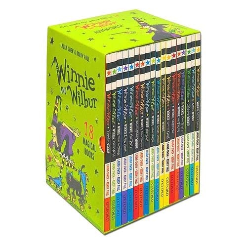 Oxford University Press Winnie And Wilbur 18 Magical Fiction Books Children Collection Gift Box Set