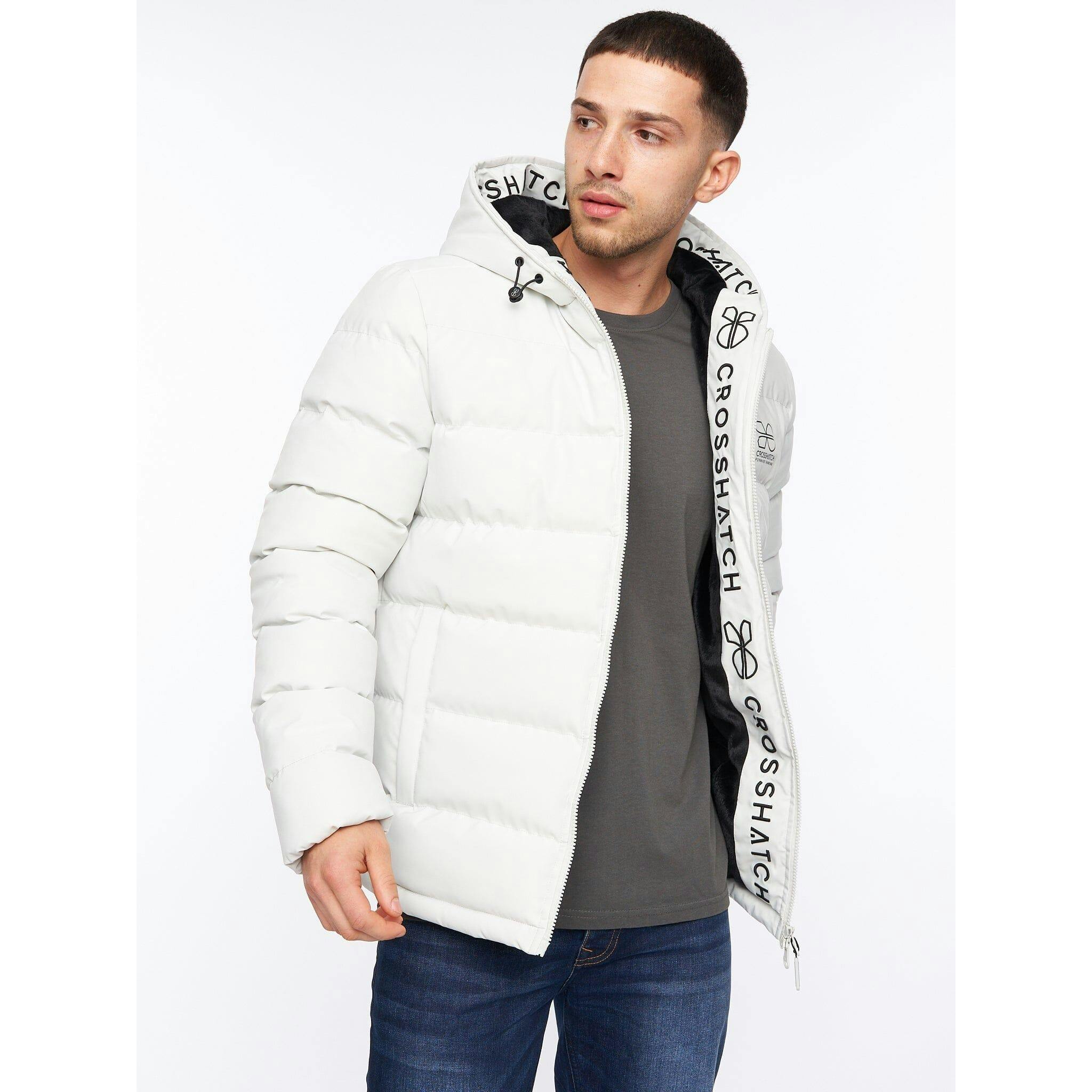 Crosshatch Men's Pitsburg Jacket - Putty - Xxl - Putty - 100% Polyester