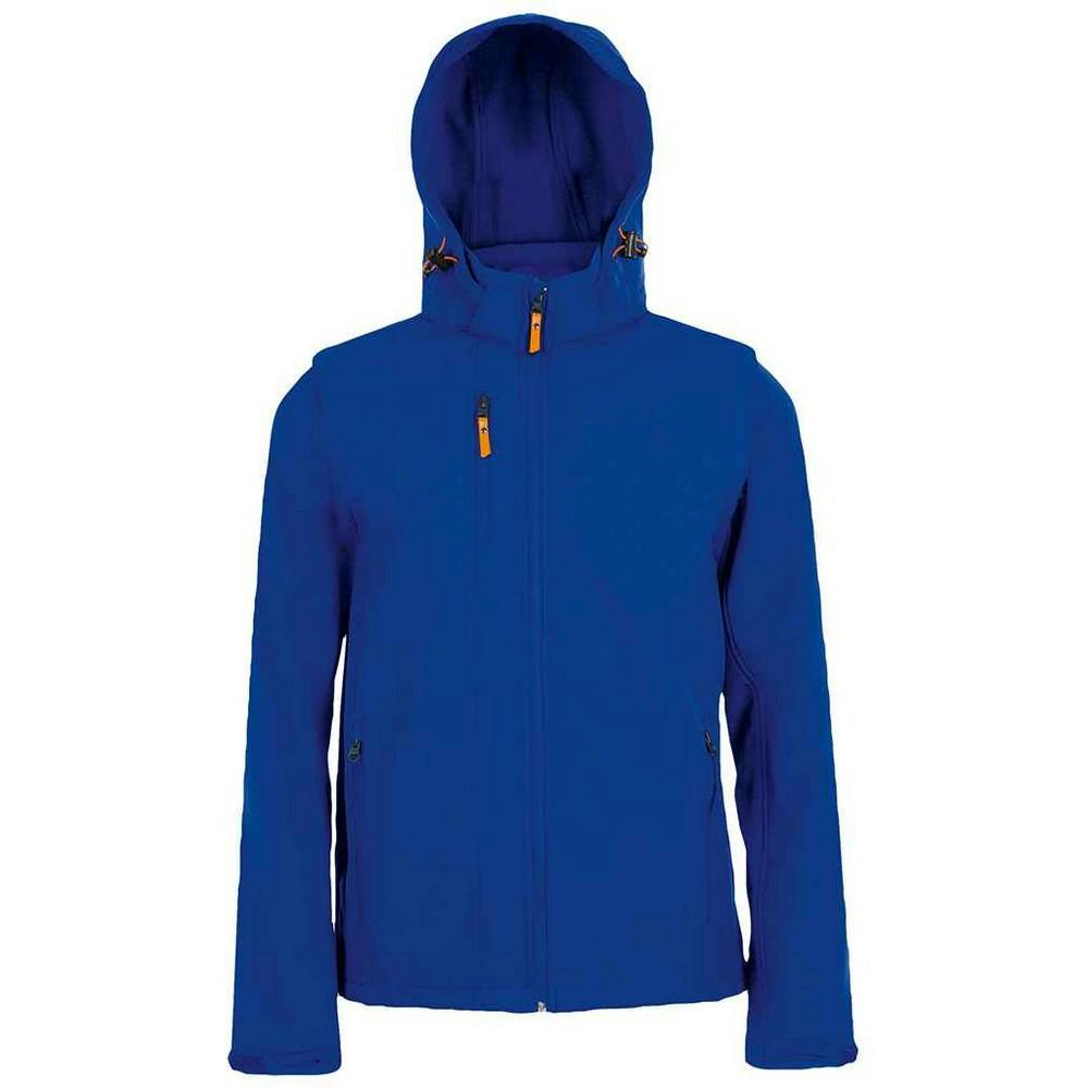 Sols Men's Blue Transformer Pro Softshell Jacket - Royal - Xxl - Royal - 95% Polyester/5% Elastane