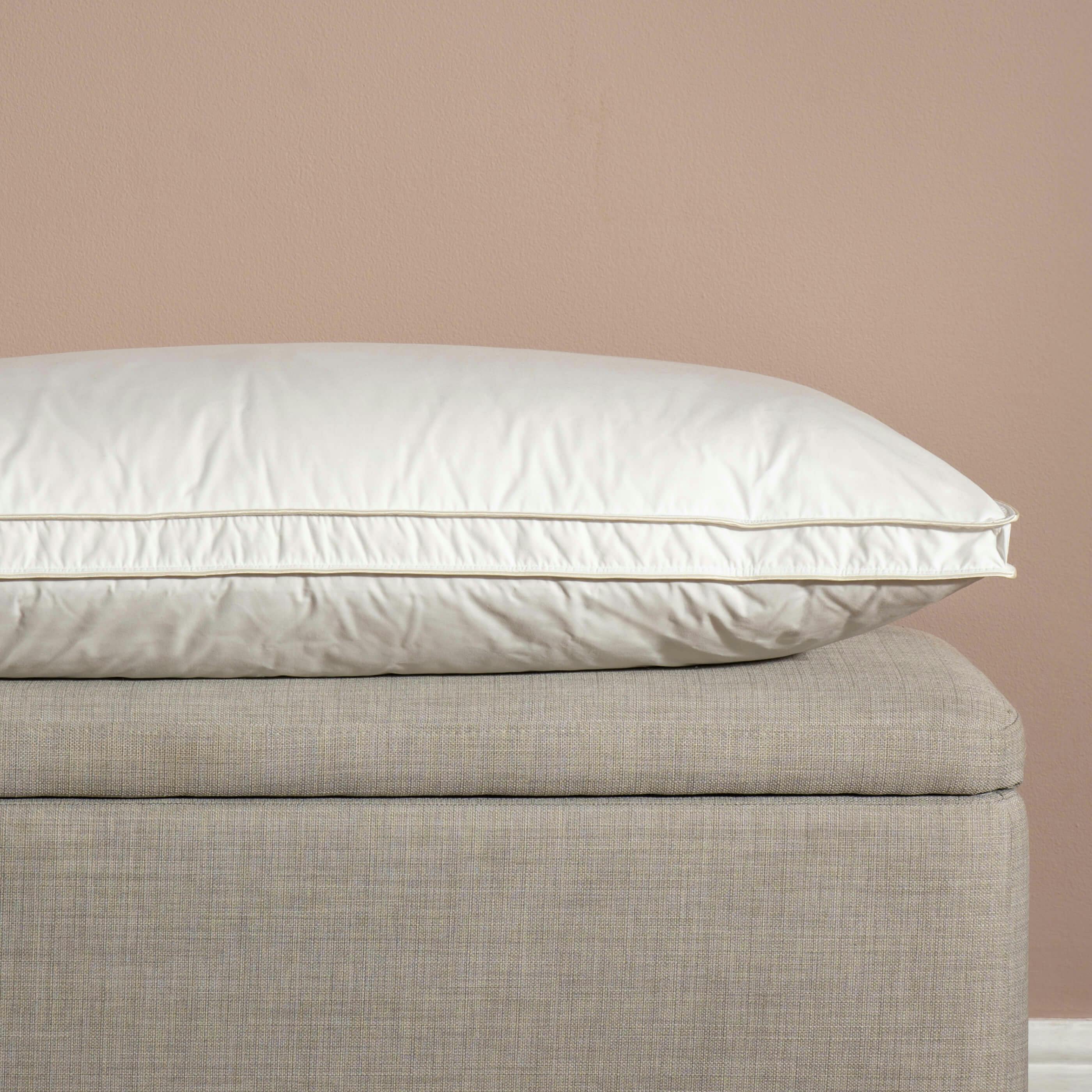 Rackhams Hungarian Goose Down Pillows - Soft/Medium - Super King Chamber - Single