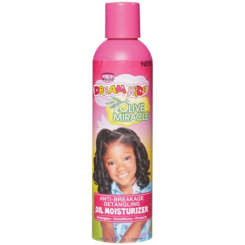African Pride Dream Kids Olive Miracle Anti Breakage Oil Moisturizer 8Oz