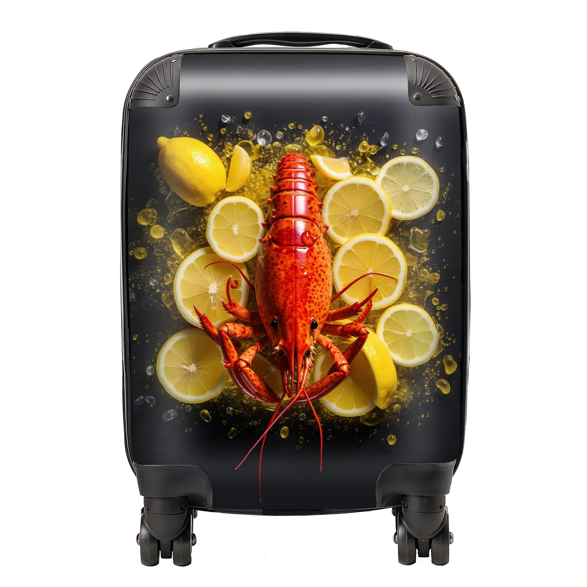 Warren Reed Lobster On Lemons Suitcase - Mini Cabin