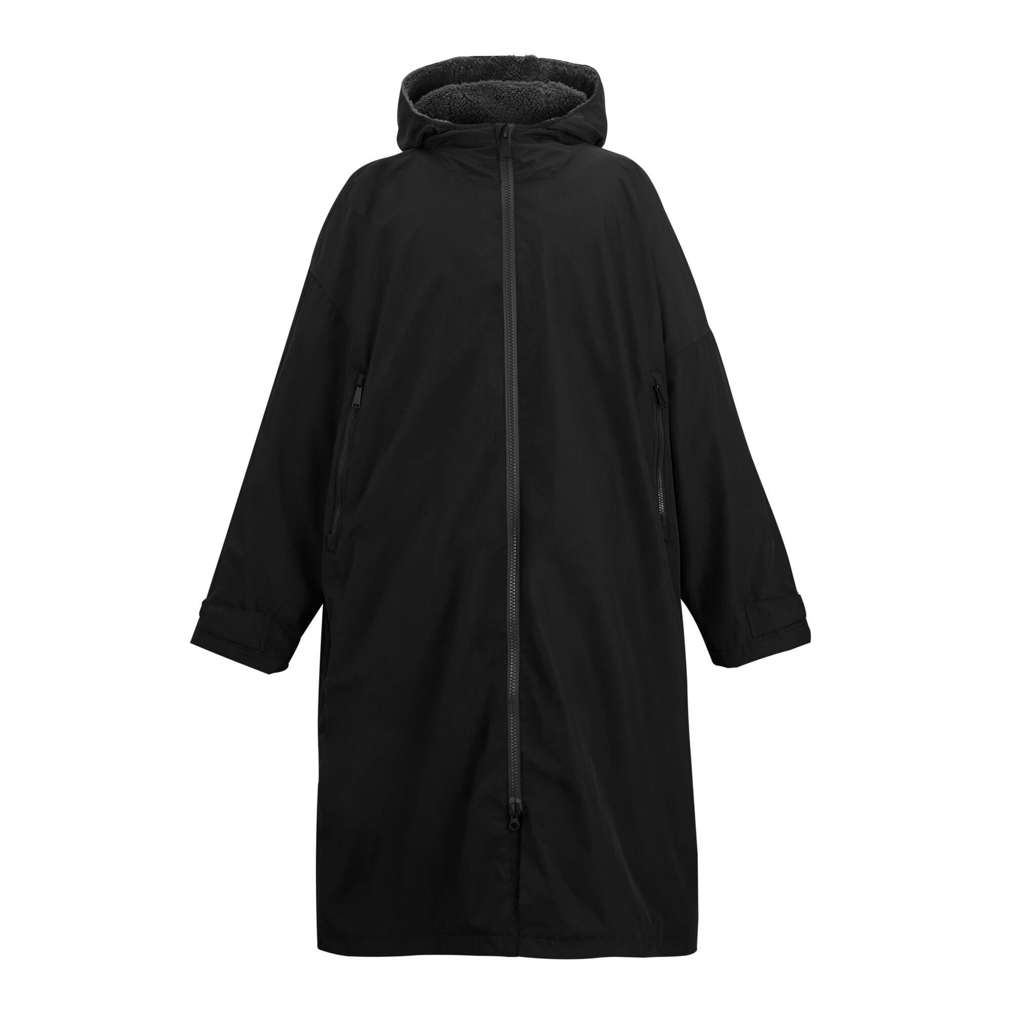 Regatta Unisex Black/Grey Adult Waterproof Jacket - /Slate - /Slate - M-L - 100% Polyester