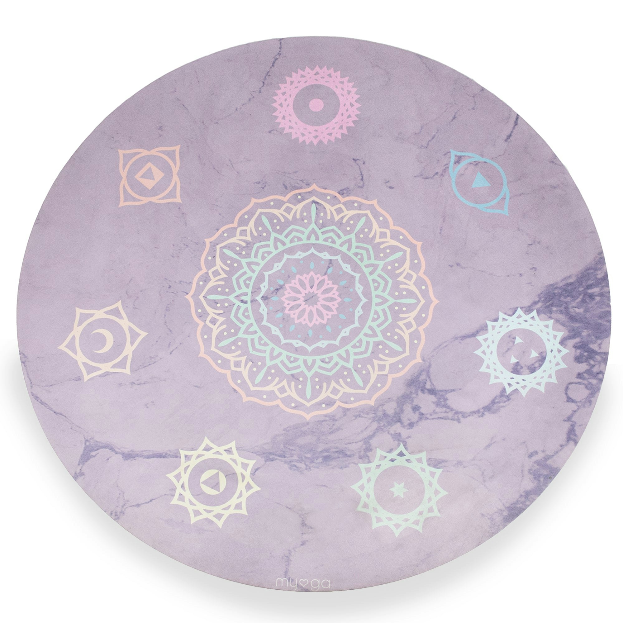 Myga Round Yoga Mat - Chakra