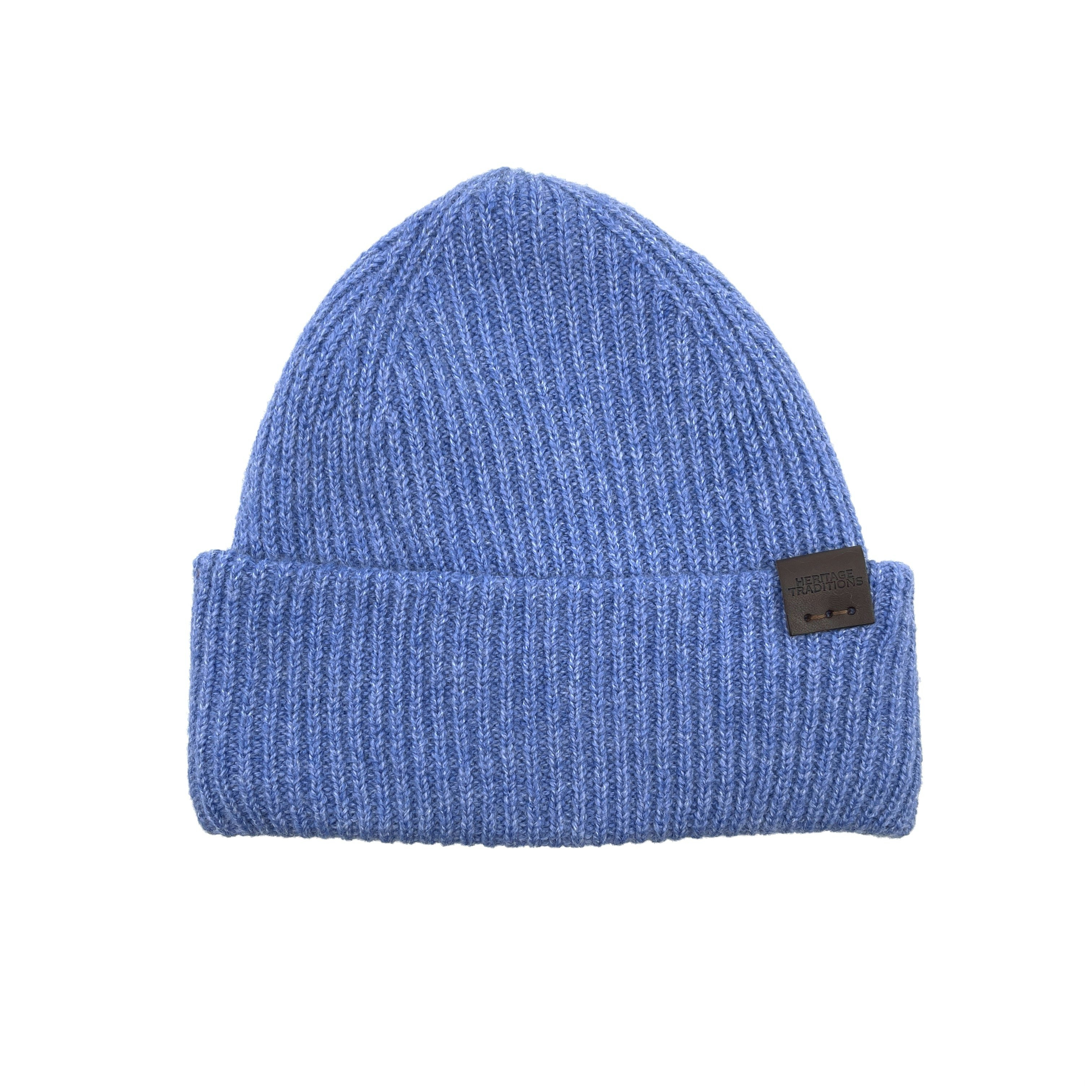 Heritage Traditions Heritage Fisherman Recycled Beanie - Bluebell