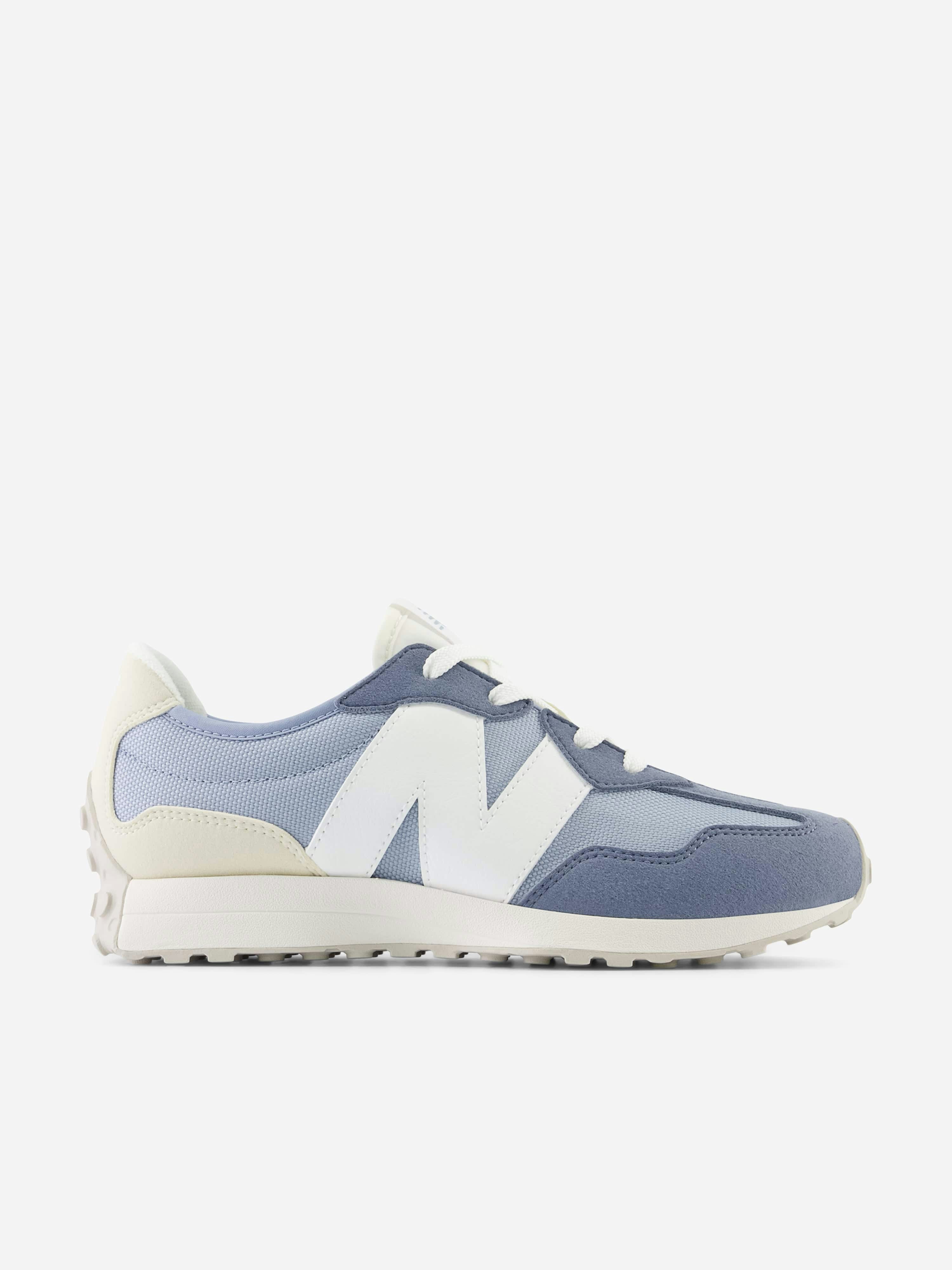 New Balance Boys Blue 327 Trainers In - Eu 37 Uk 4 - Us 4.5