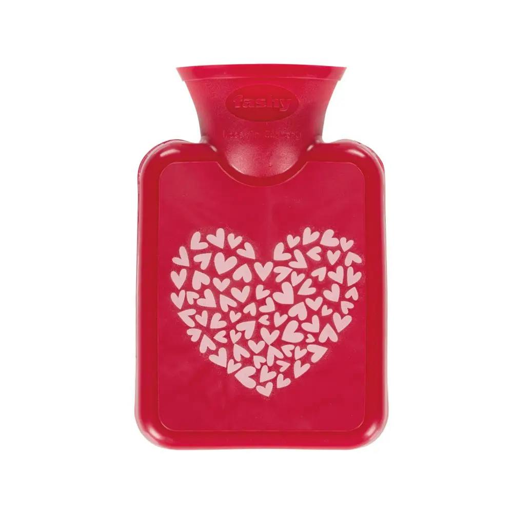 Fashy Red 0.3 Litre Heart Print Pocket Warmer