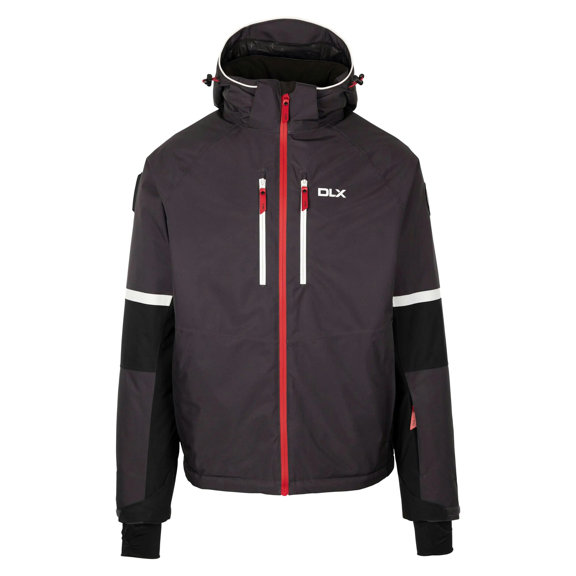 Trespass Men's Dark/Grey Mackle Dlx Ski Jacket - Xl