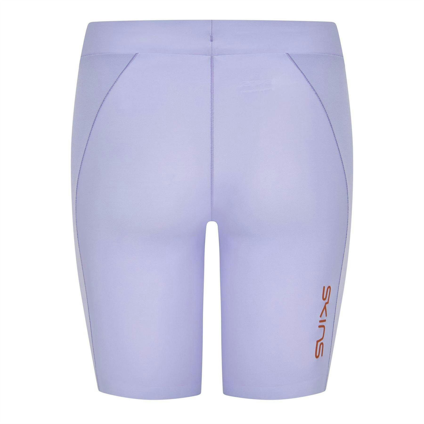 Skins Women's Purple Series-5 Fitted Compression Shorts - 10 Uk - 76% Nylon/24% Elastane