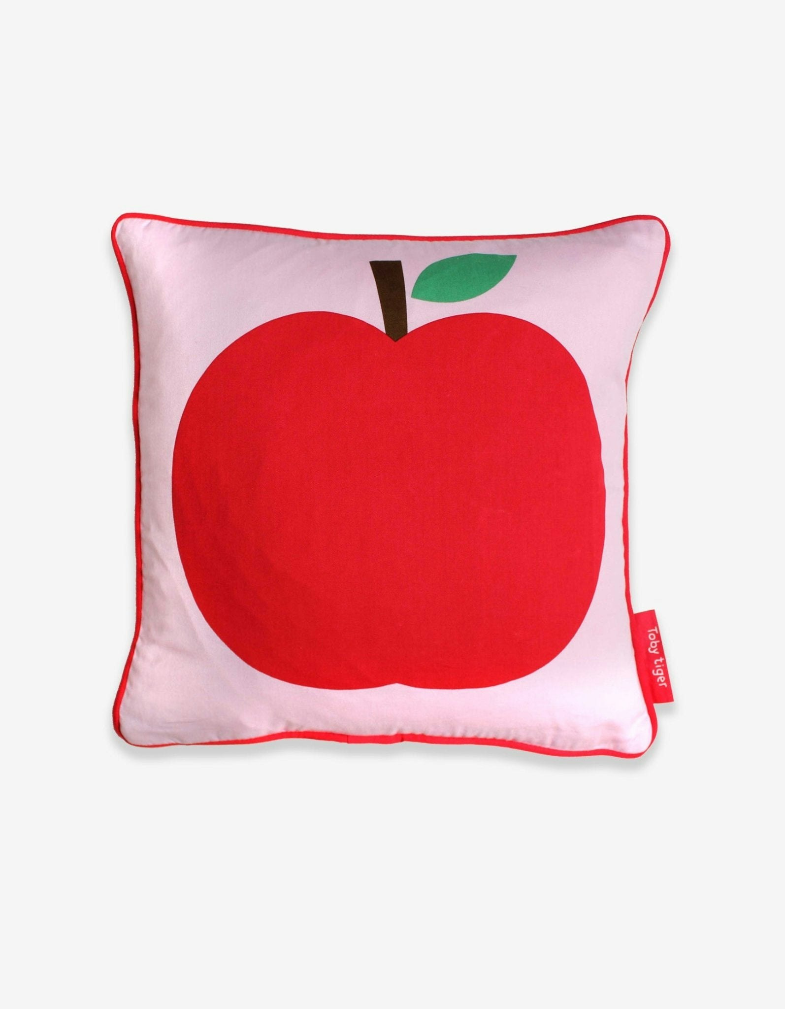 Toby Tiger Pink Apple Cushion Cover