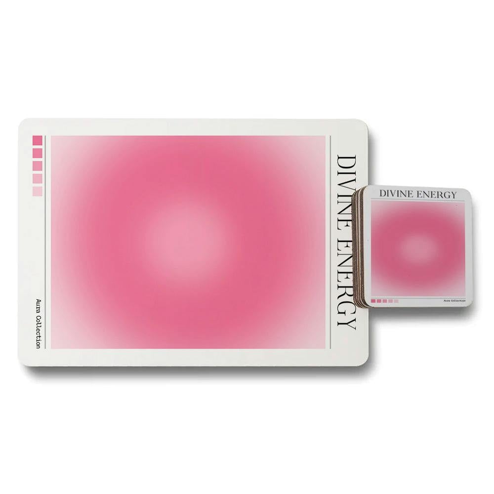 Rackhams Set Of 12 Placemats And Coasters With High End Wood Bottom Print Technology
