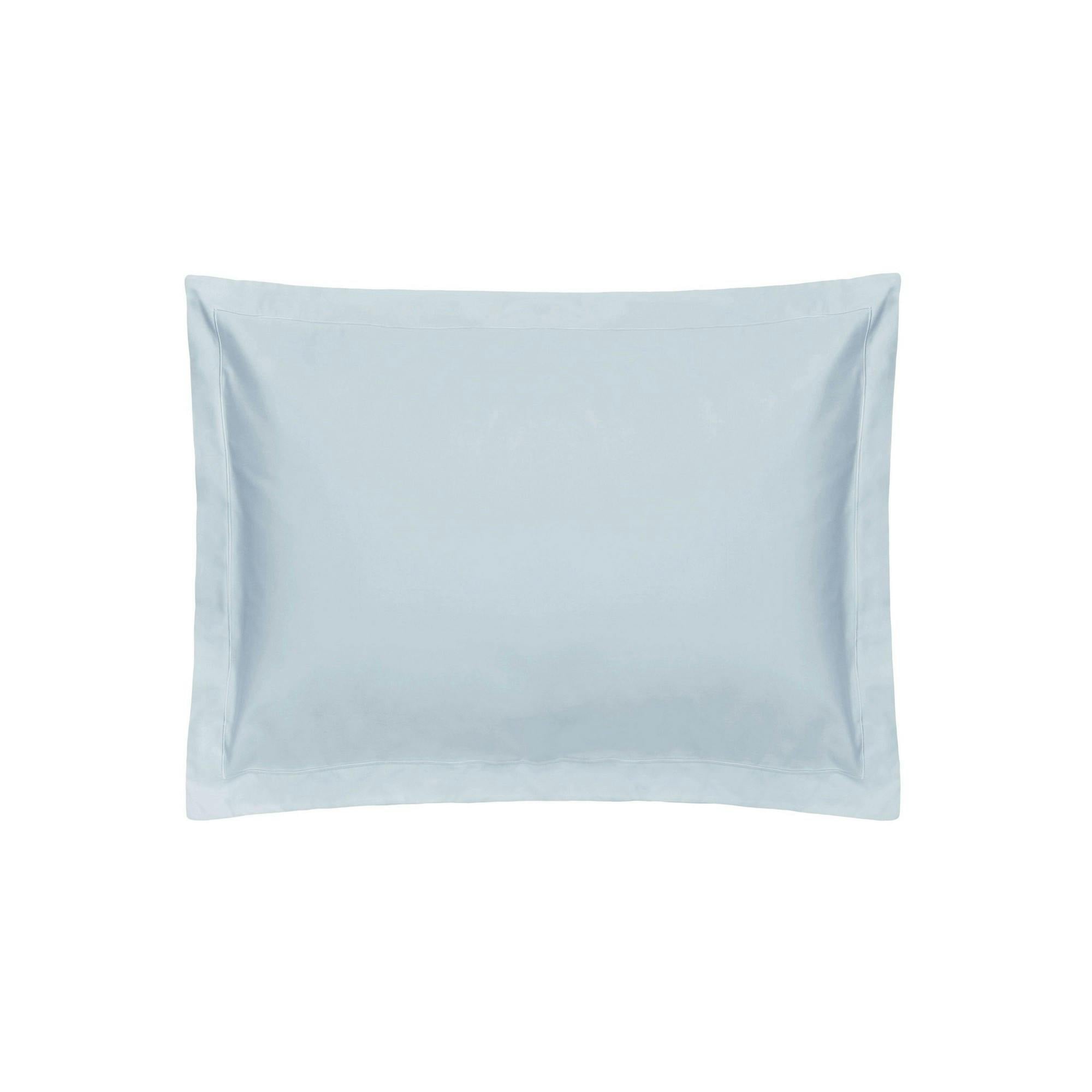 Belledorm Blue 400 Thread Count Egyptian Cotton Oxford Pillowcase - Duck Egg - M - Duck Egg - 100% Egyptian Cotton