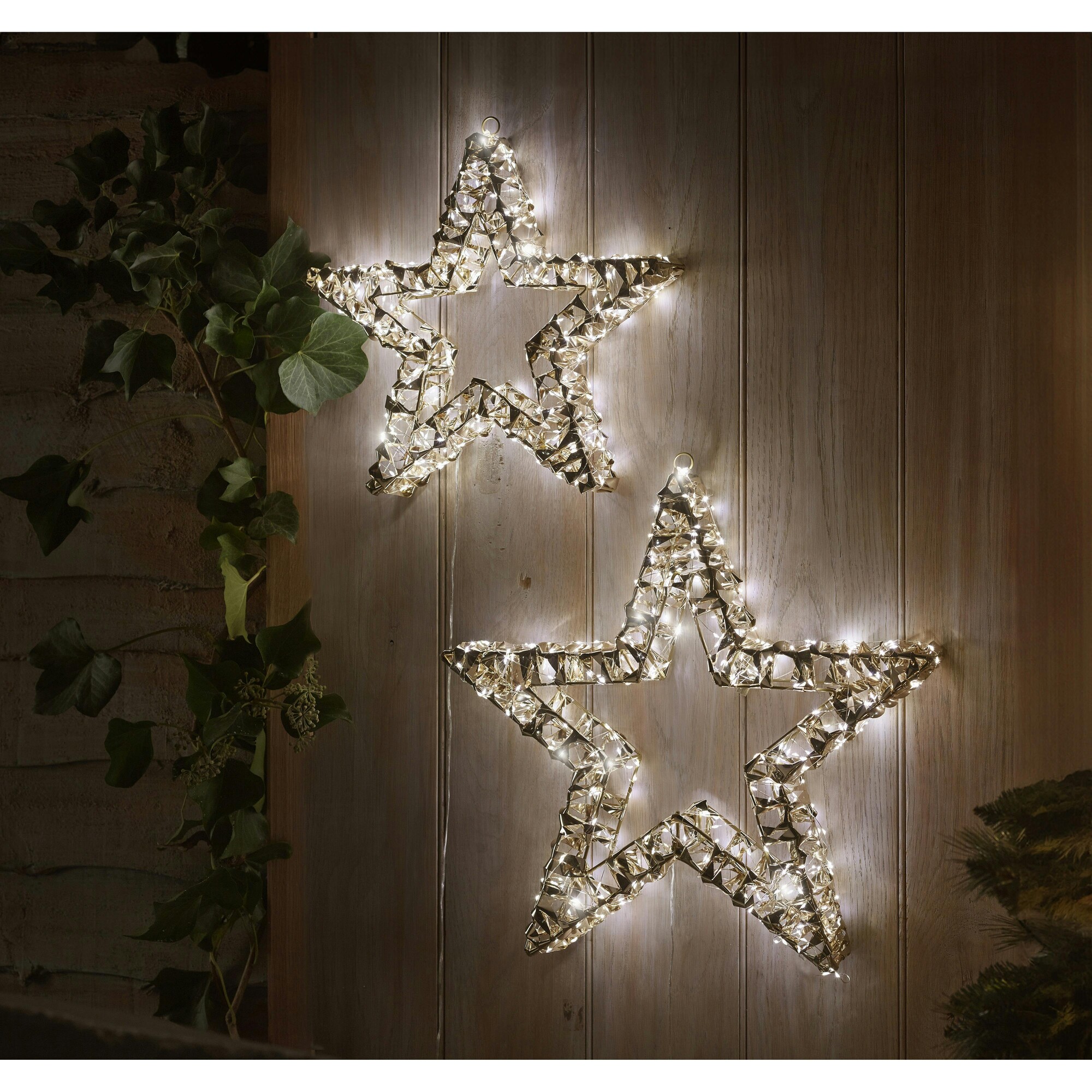 Mysmartbuy Gold/Light/Dark Twist Star 50Cm Lv - One Size