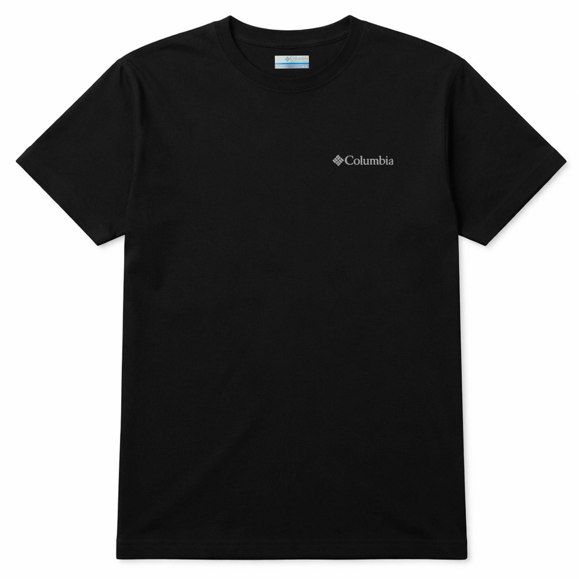 Columbia Black Csc Basic Logo T-Shirt - XX-Large