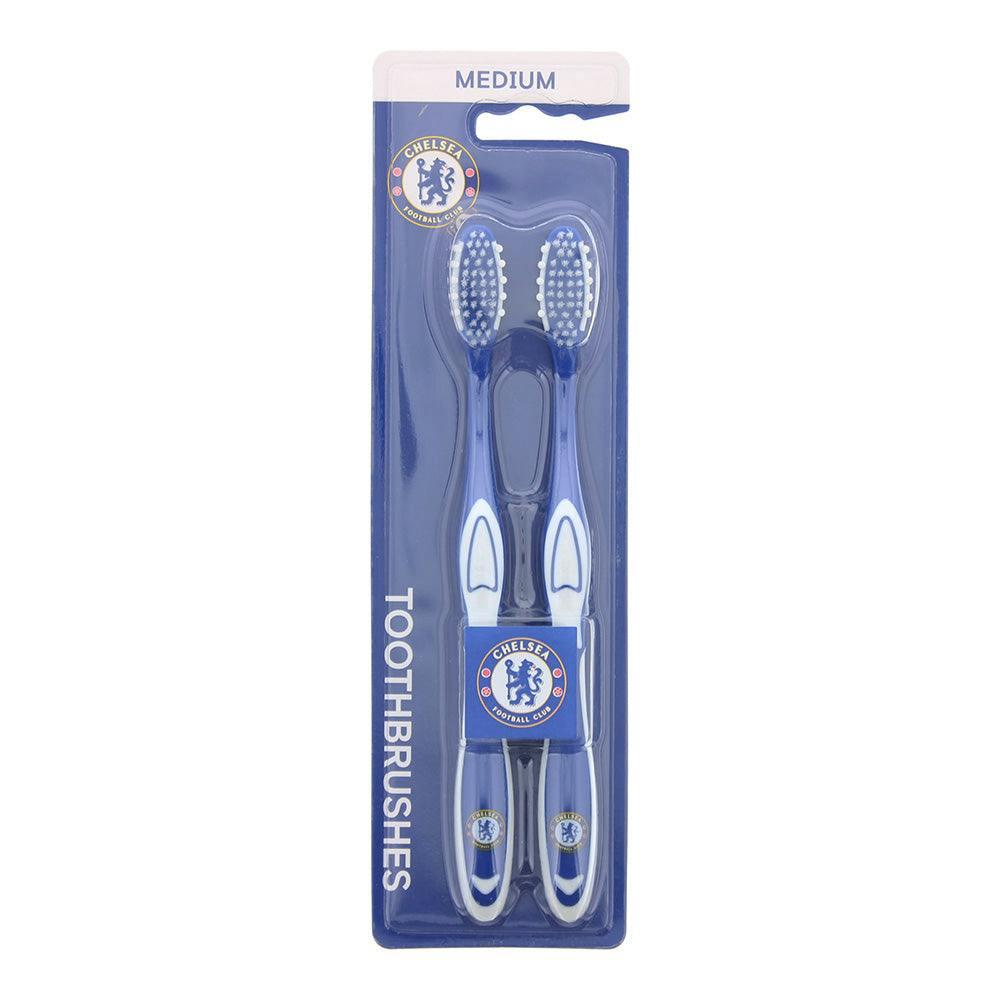 Epl Chelsea Medium Toothbrush 2Pcs