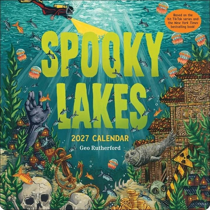 Rackhams Spooky Lakes Calendar 2027, Wall Calendars, Month To View, History & Literature, Gift - Image 7