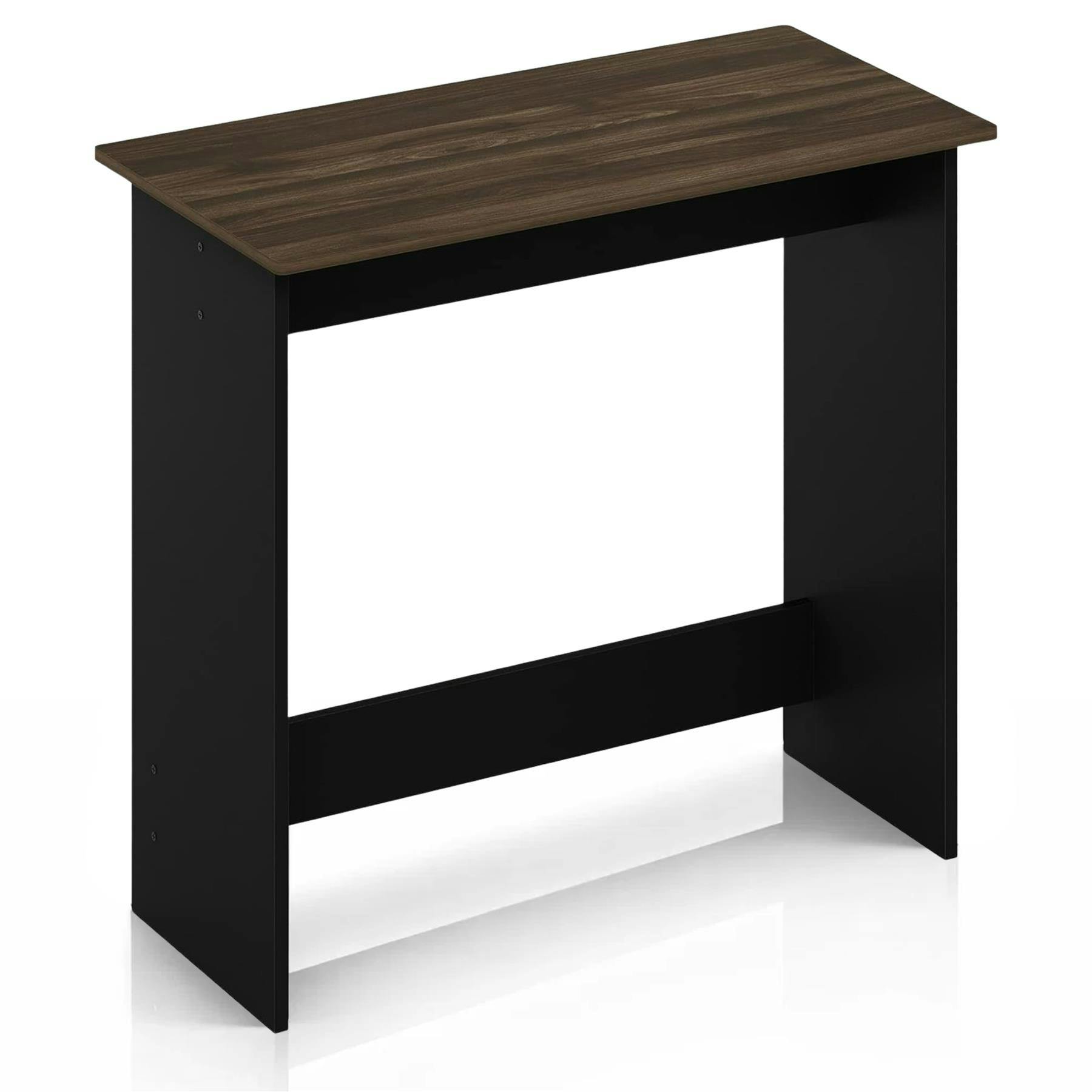 Walplus Simplistic Study Table, Columbia Walnut Featuring Durable Construction And Elegant Finish