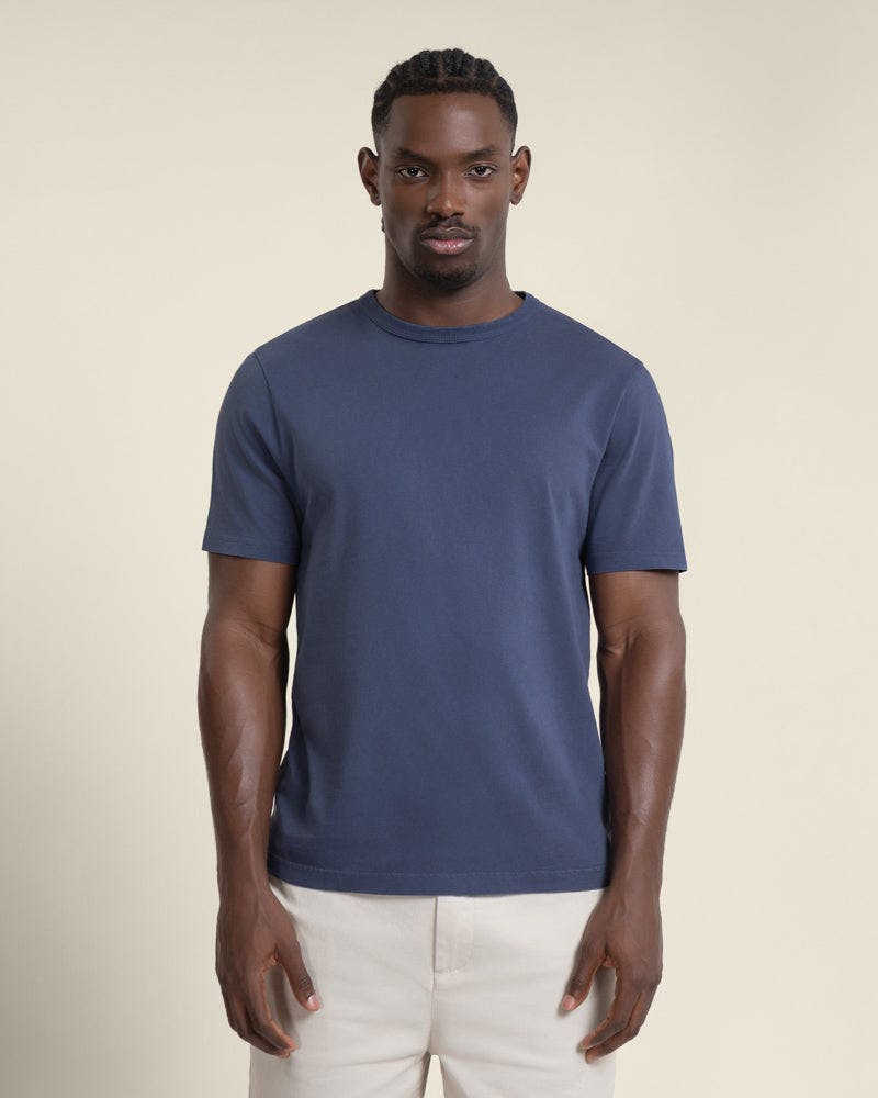 Larsson & Co Blue Axel - Vintage Wash T-Shirt - L