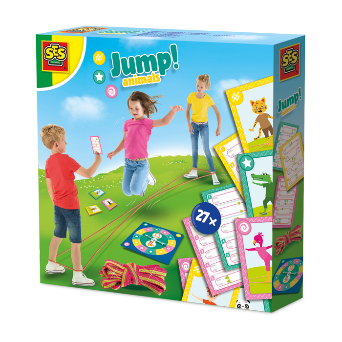 Ses Creative Jump! Animals - French Skipping Challenges