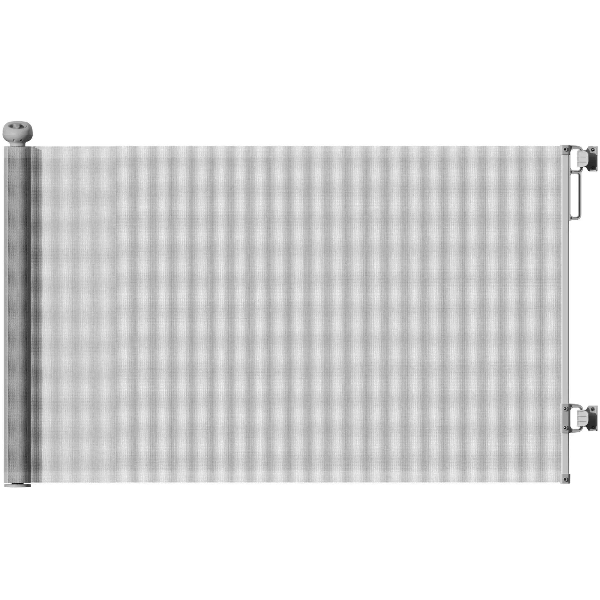 Bobobiy Grey Retractable Stair Gate Extends Up To 140 Cm Wide, Dog Gate For Doorways, Stairways, Hallways, - Image 6