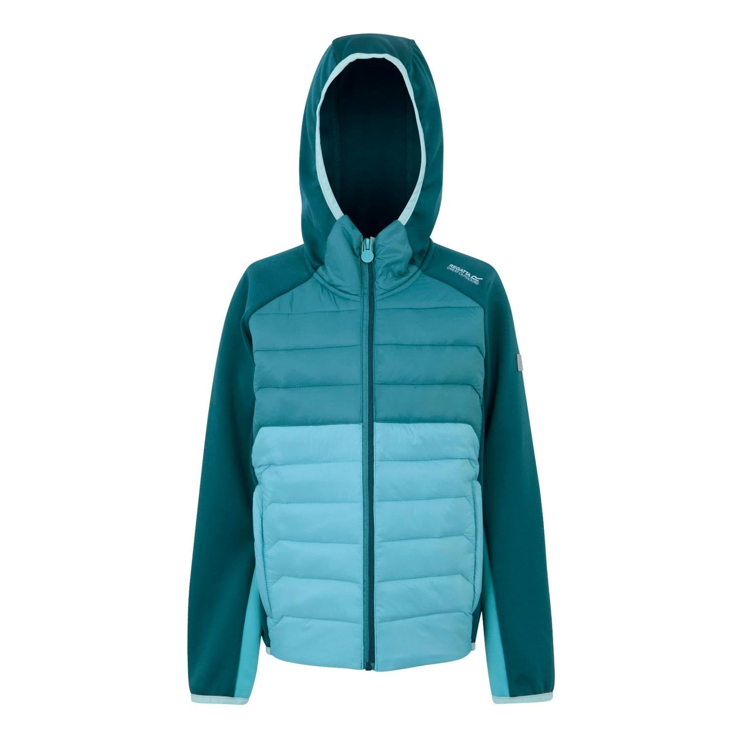 Regatta Blue Kids Kielder Ix Hybrid Jacket - Moroccan /Storm /Nordic - Moroccan /Storm /Nordic - 3-4 Years - 100% Mixed