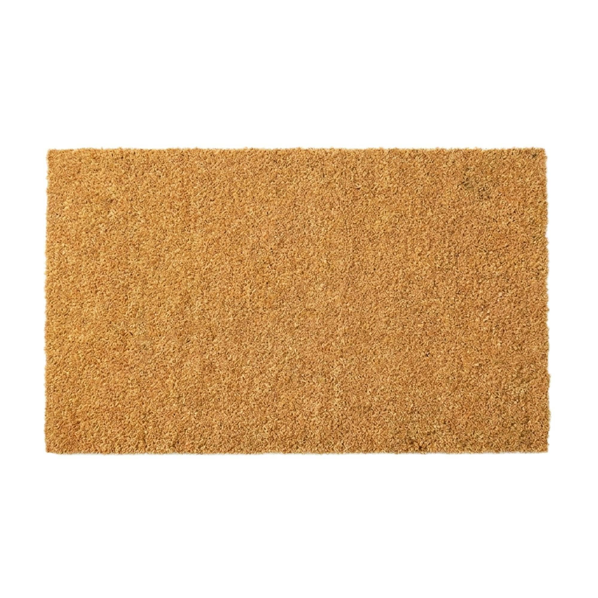 Nicoman Brown Natural Coir Door Mat - 90Cm X 60Cm