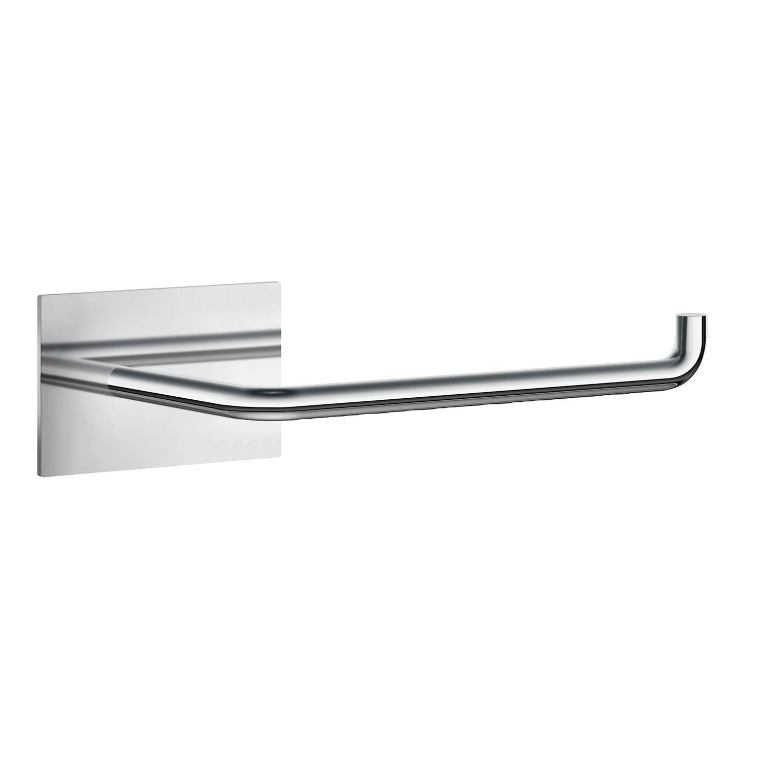 Beslagsboden Chromed Stainless Steel Toilet Roll Holder Self Adhesive Bathroom Wall Mounted