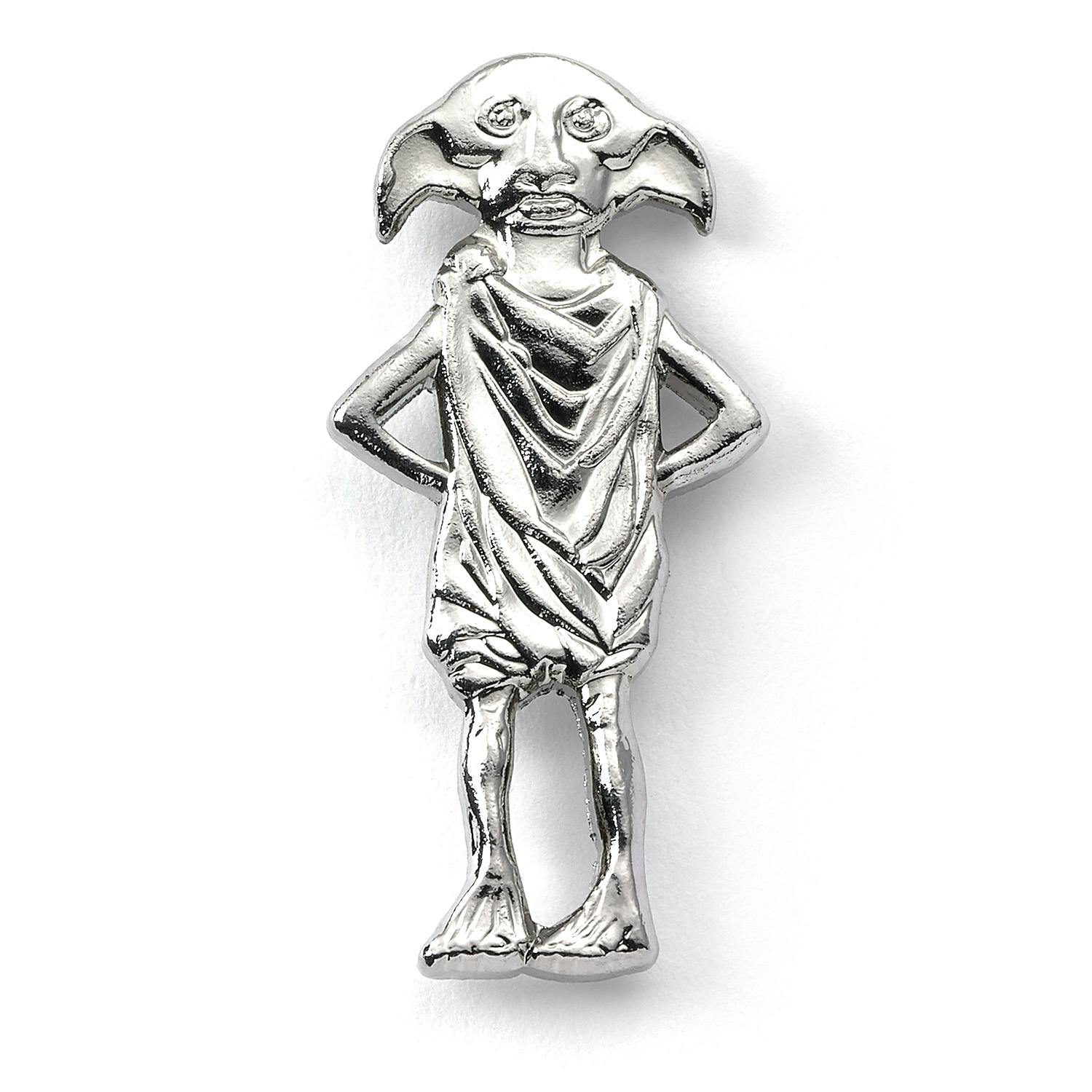 The Carat Shop Silver Harry Potter Dobby The House Elf Pin Badge