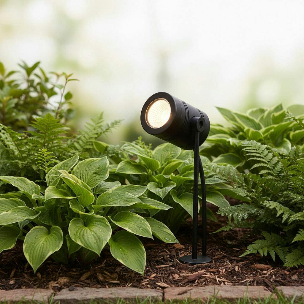 Ultra Beam Lighting Black/Light 6 Watt Led Outdoor Stake