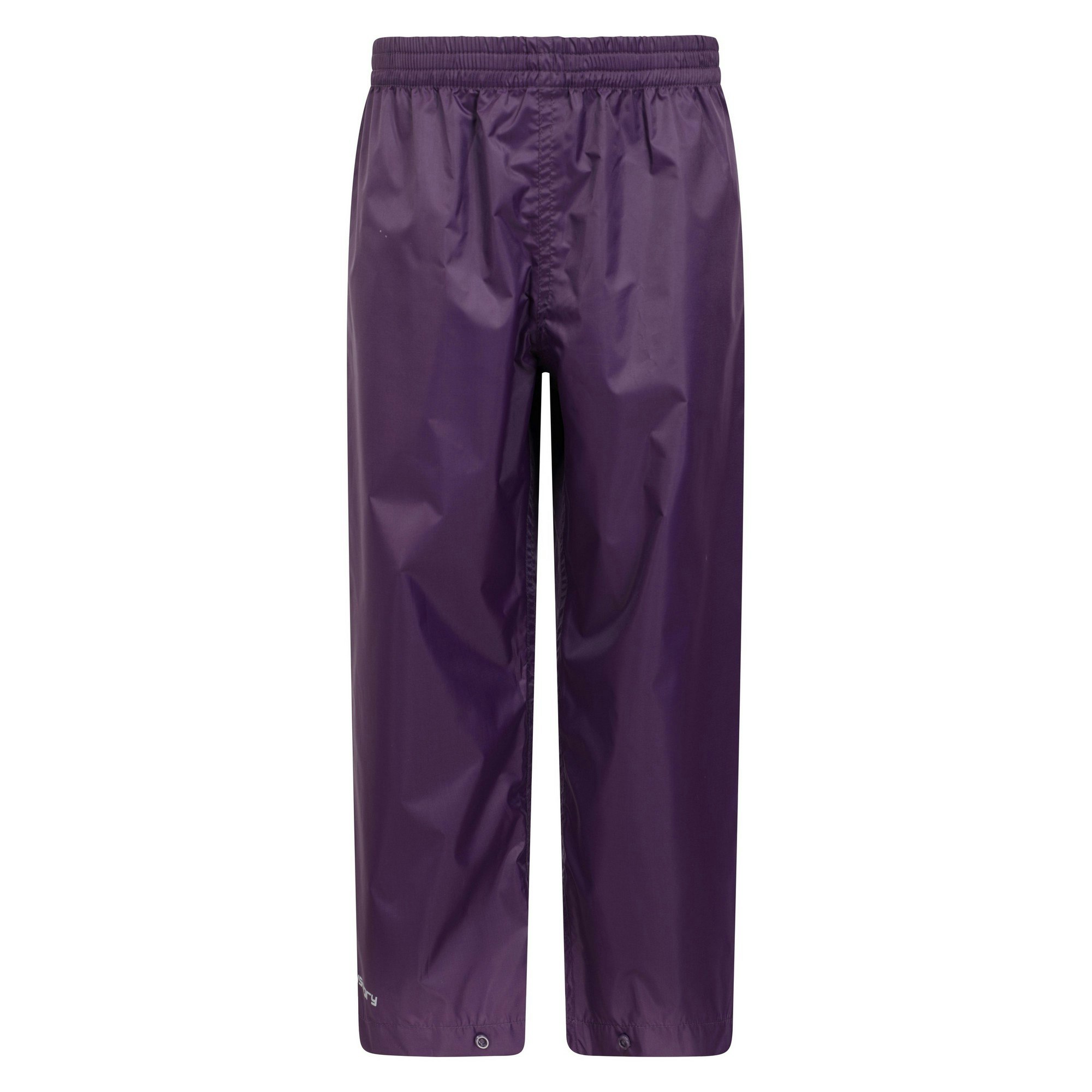 Mountain Warehouse Purple Kids Pakka Ii Waterproof Over Trousers - Size 13 Years