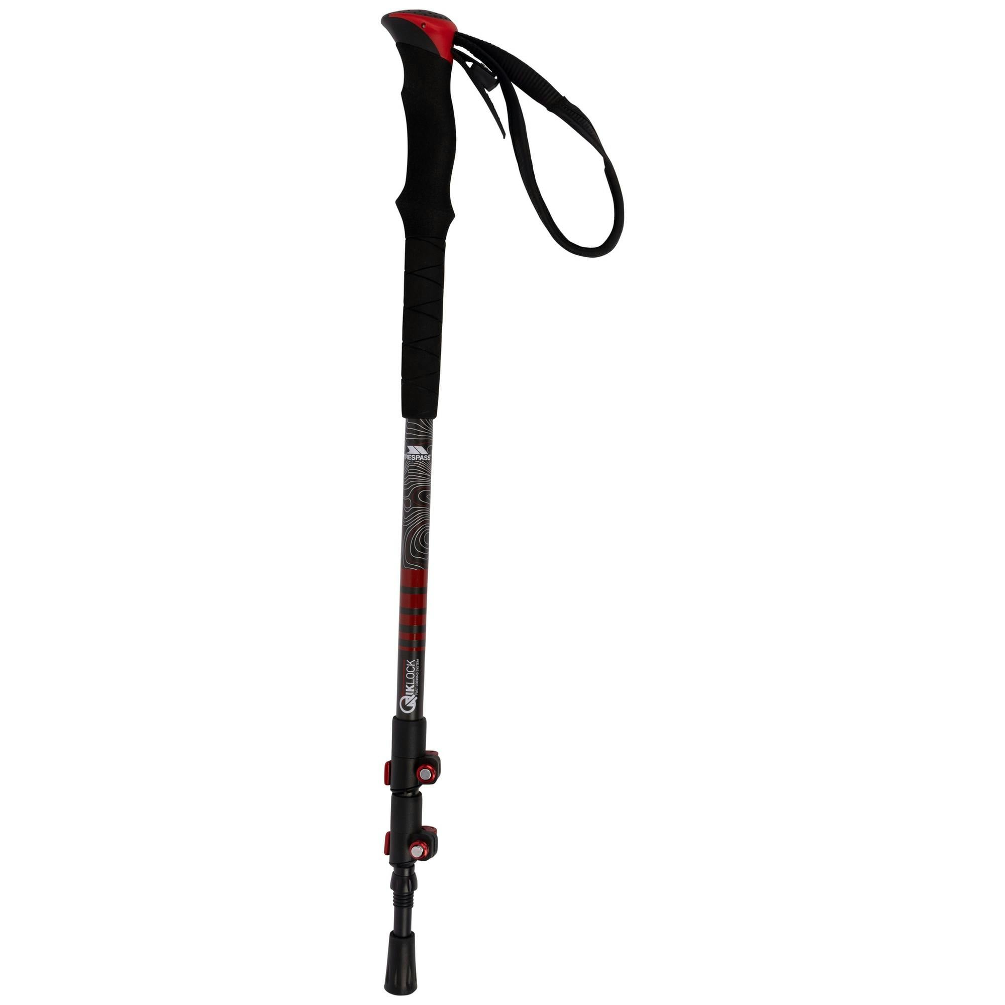 Trespass Black Sesto Carbon Trekking Pole - One Size
