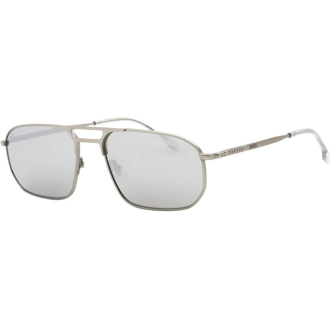 Hugo Boss Men's Silver Sunglasses - One Size - 100% Mixed