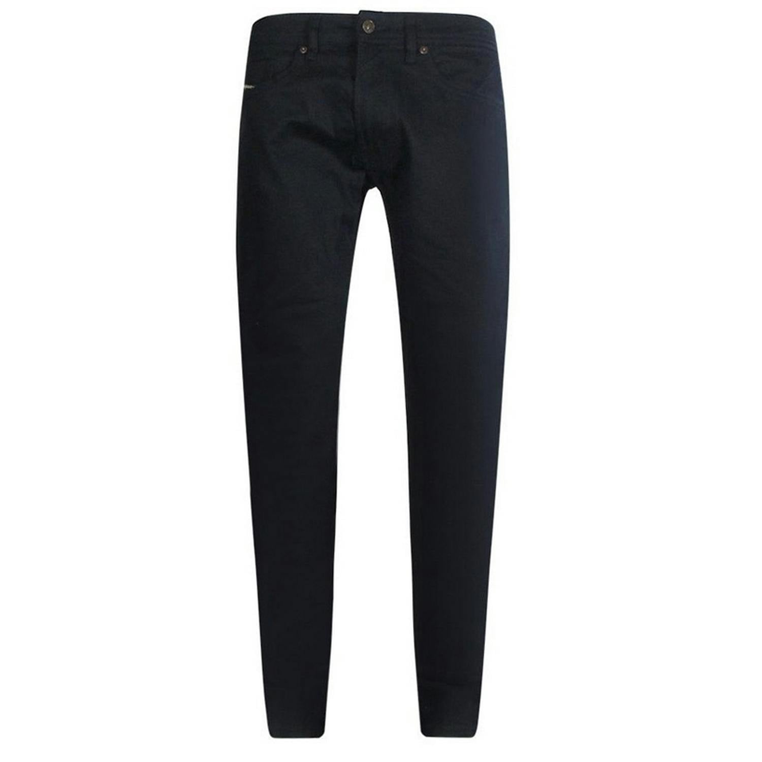 Diesel Men's Black Tepphar-X Jeans - 38R - 99% Cotton/1% Elastane