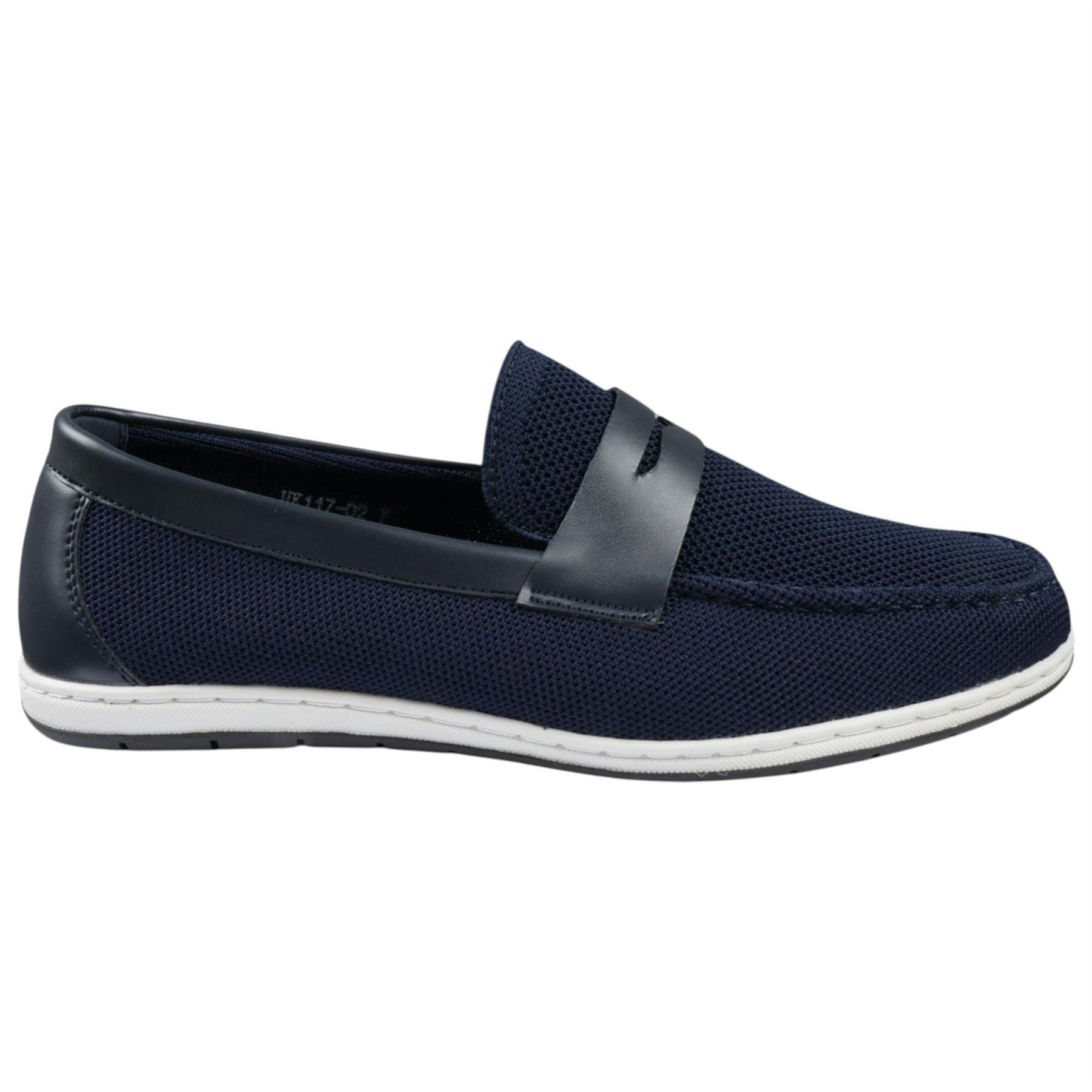 Dolcetto Men's ’S Breathable Loafers Lightweight Slip-On - Navy - Uk 10 | Eu 44 | Us 11