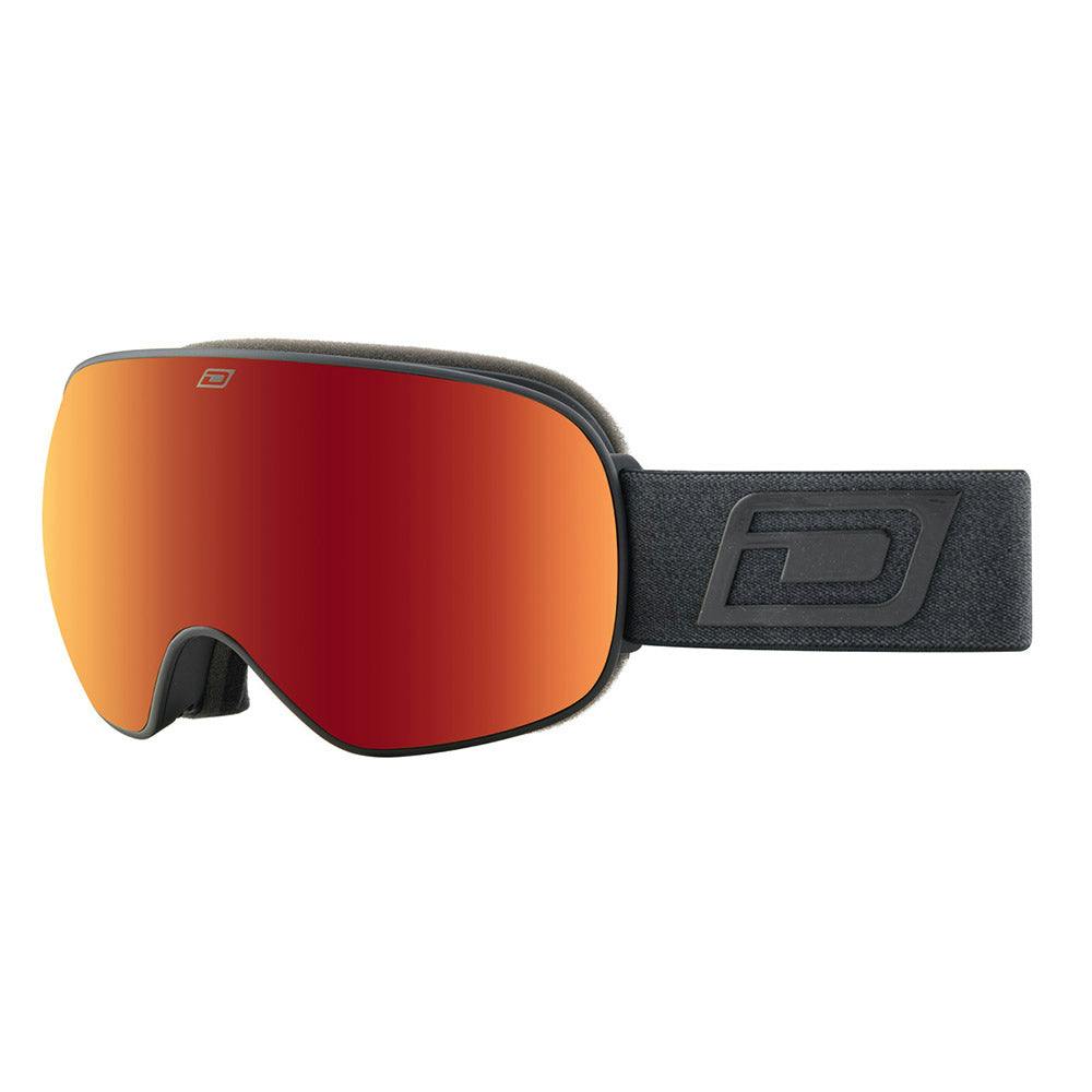 Dirty Dog Black/Red/Yellow Mutant 2.0 - With Mirror & Lens - Large Fit