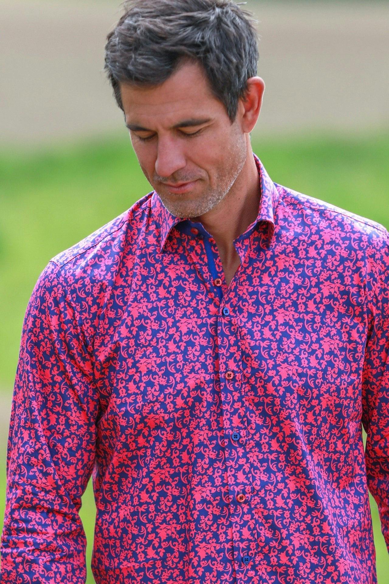 Claudio Lugli Men's Navy Baroque Legacy Collection - Image 2