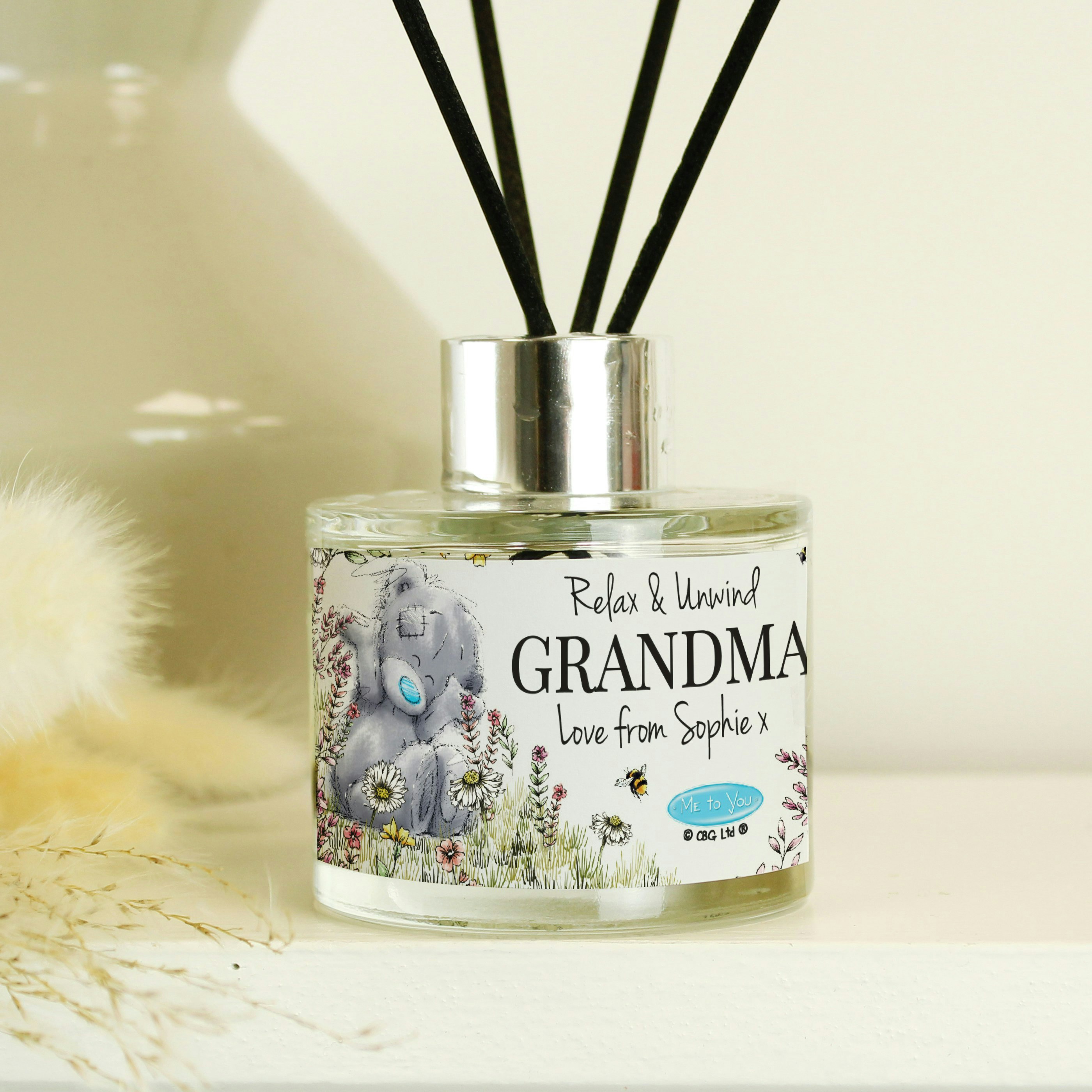 Rackhams Personalised Me To You Bees Reed Diffuser