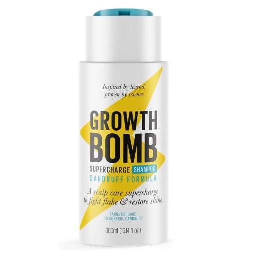 Growth Bomb Blue Anti Dandruff Shampoo 300Ml - 1 - 300Ml
